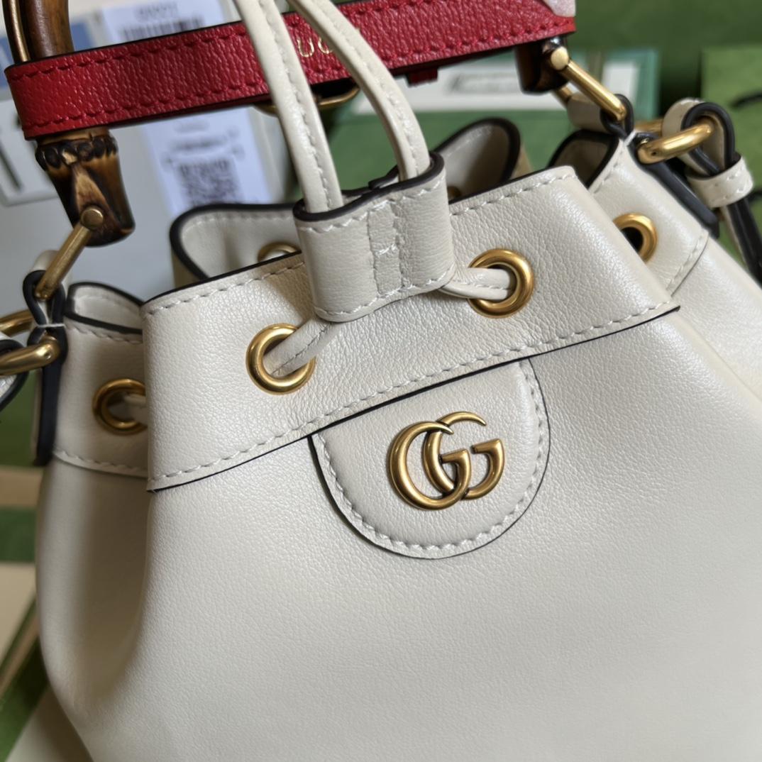 Gucci Diana Small Bucket Bag (23.5-38-10.5cm) - everydesigner