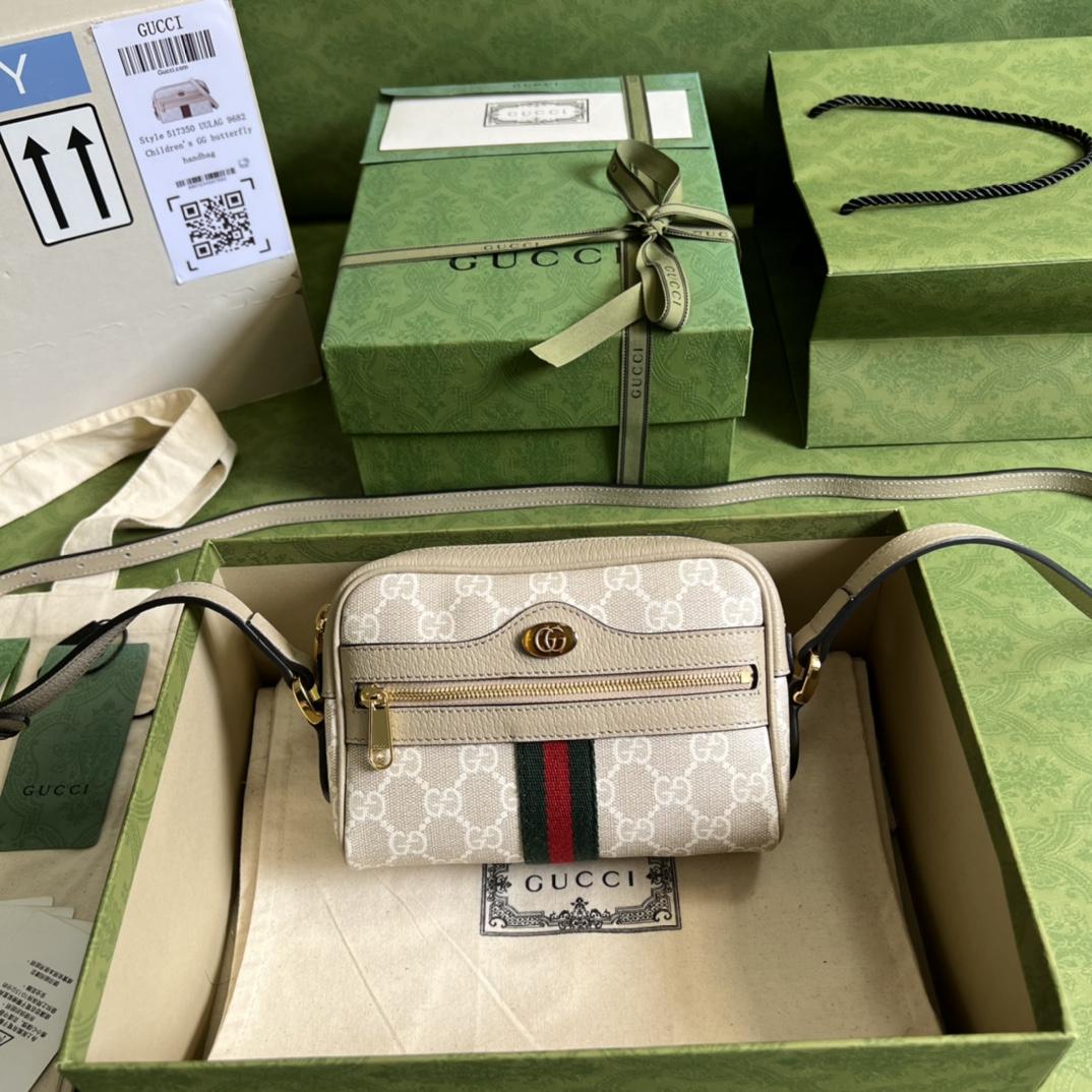 Gucci Ophidia GG Mini Bag(17.5-12-5.5cm) - everydesigner