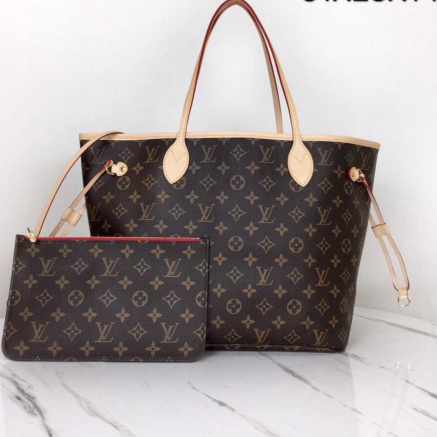 Louis Vuitton Neverfull MM (31-28-14cm)   M41177 - everydesigner