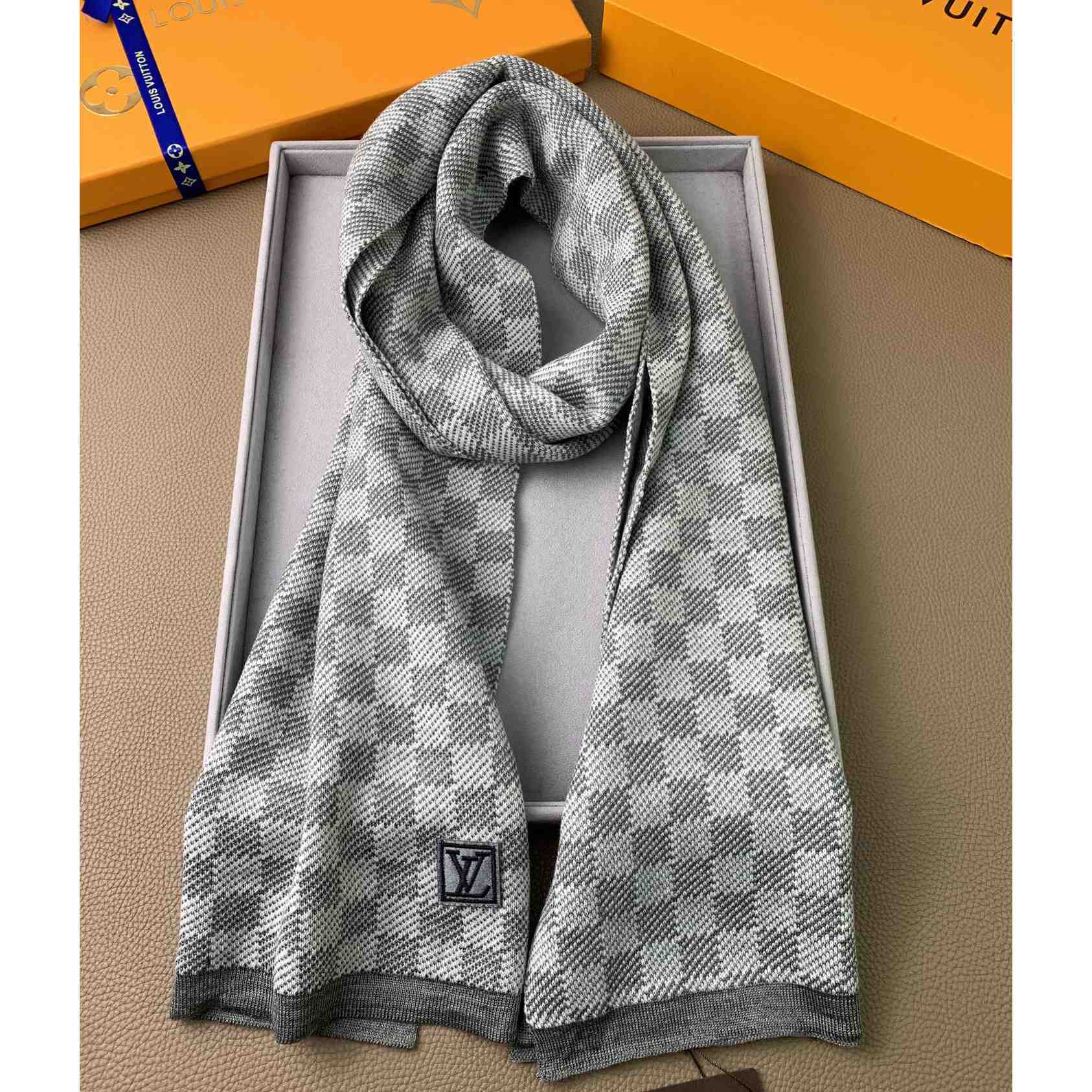 Louis Vitton Petit Damier Scarf NM   M70030 - everydesigner