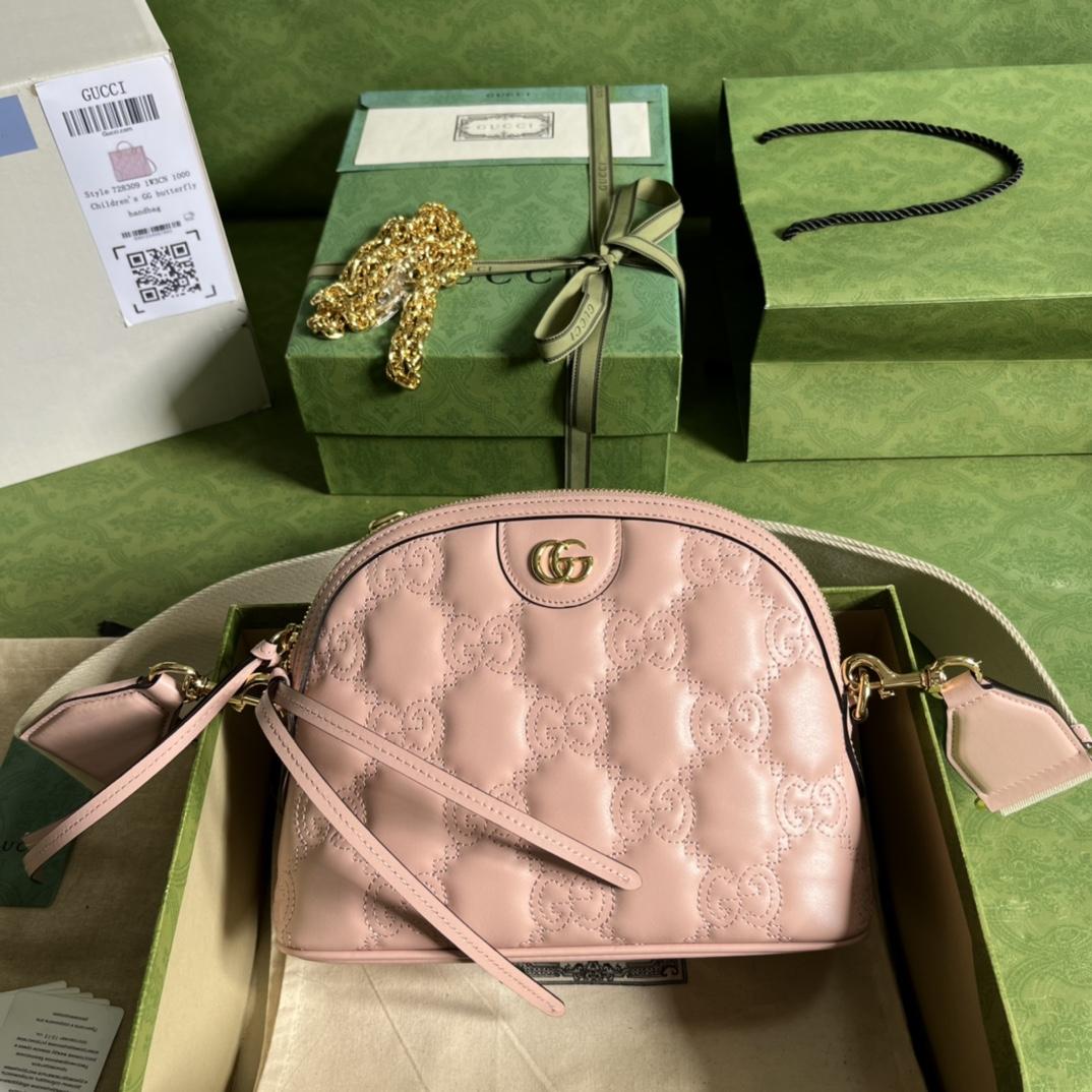 Gucci GG Matelassé Small Bag(23.5*19*8cm) - everydesigner