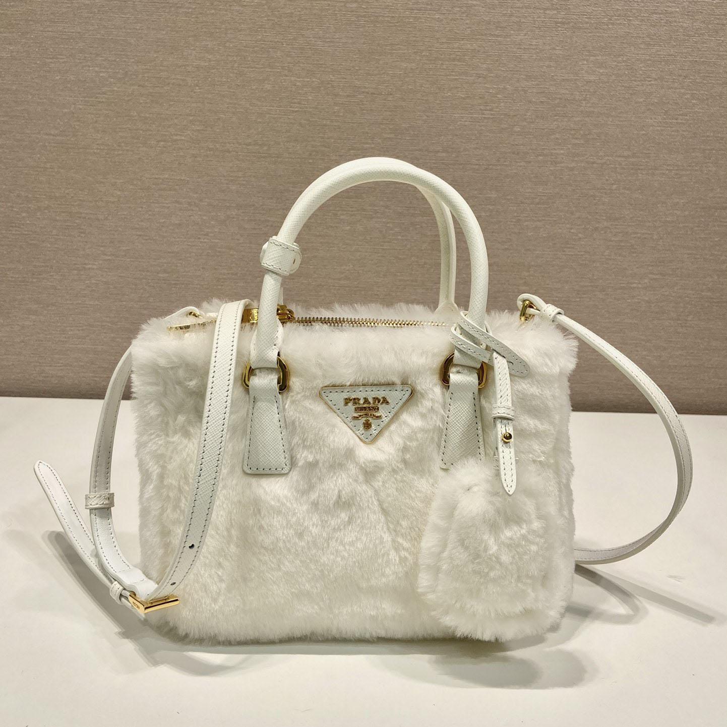 Prada Galleria Shearling Mini-Bag - everydesigner