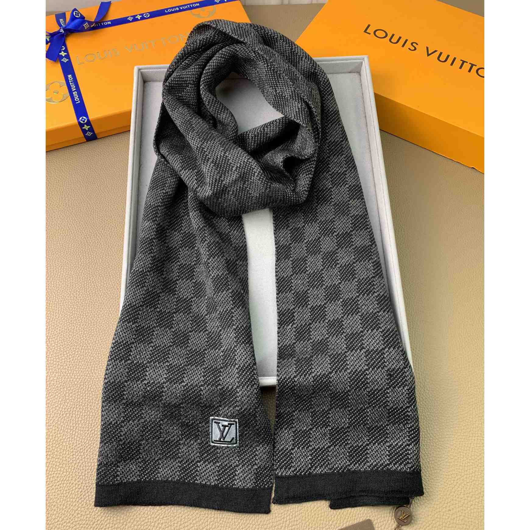 Louis Vitton Petit Damier Scarf NM   M70030 - everydesigner