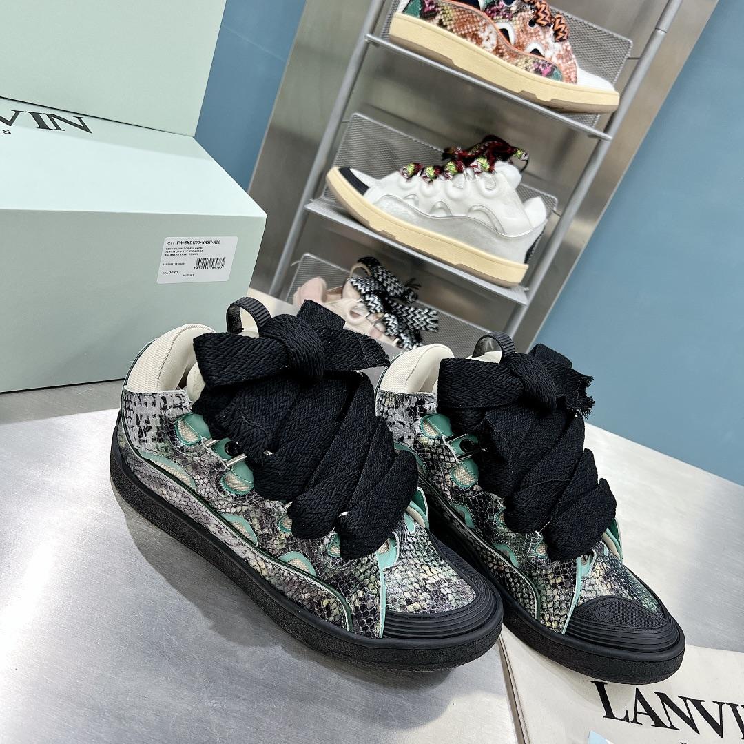 Lanvin Curb Low-Top Sneakers - everydesigner