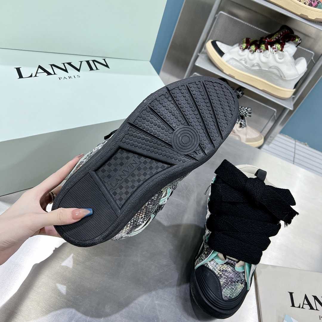 Lanvin Curb Low-Top Sneakers - everydesigner