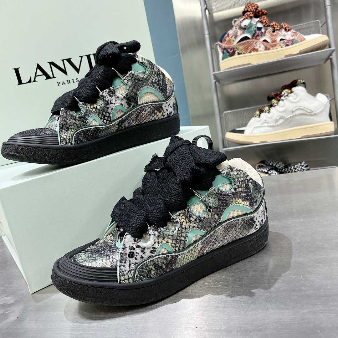 Lanvin Curb Low-Top Sneakers - everydesigner