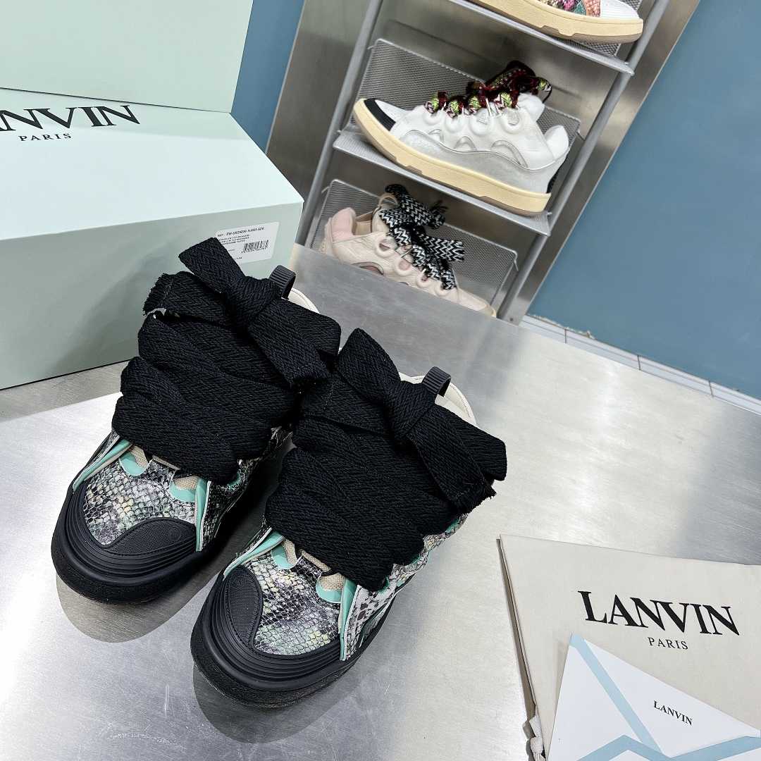 Lanvin Curb Low-Top Sneakers - everydesigner