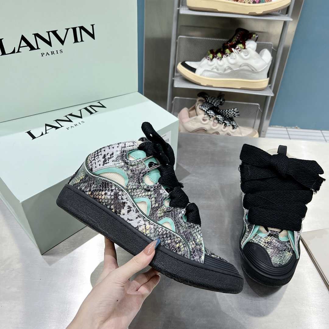 Lanvin Curb Low-Top Sneakers - everydesigner