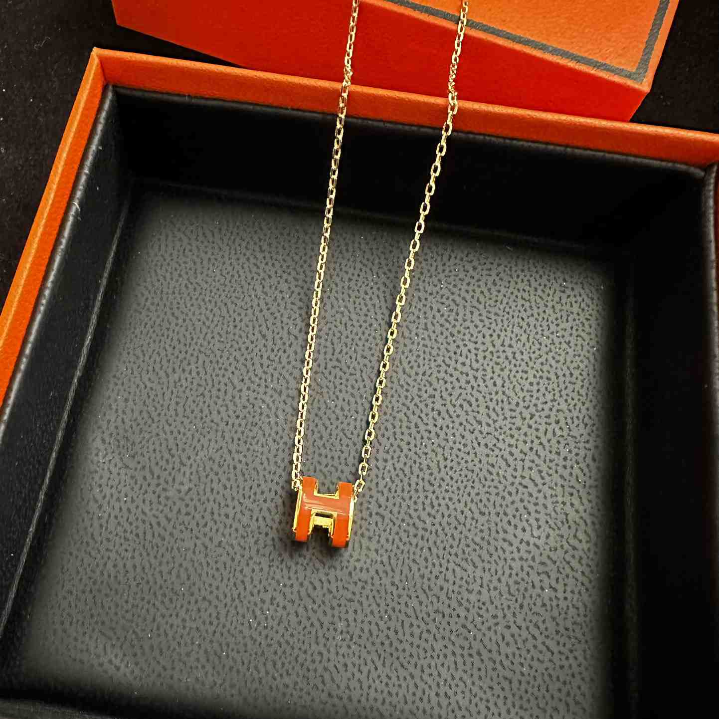 Hermes Mini Pop H Necklace - everydesigner