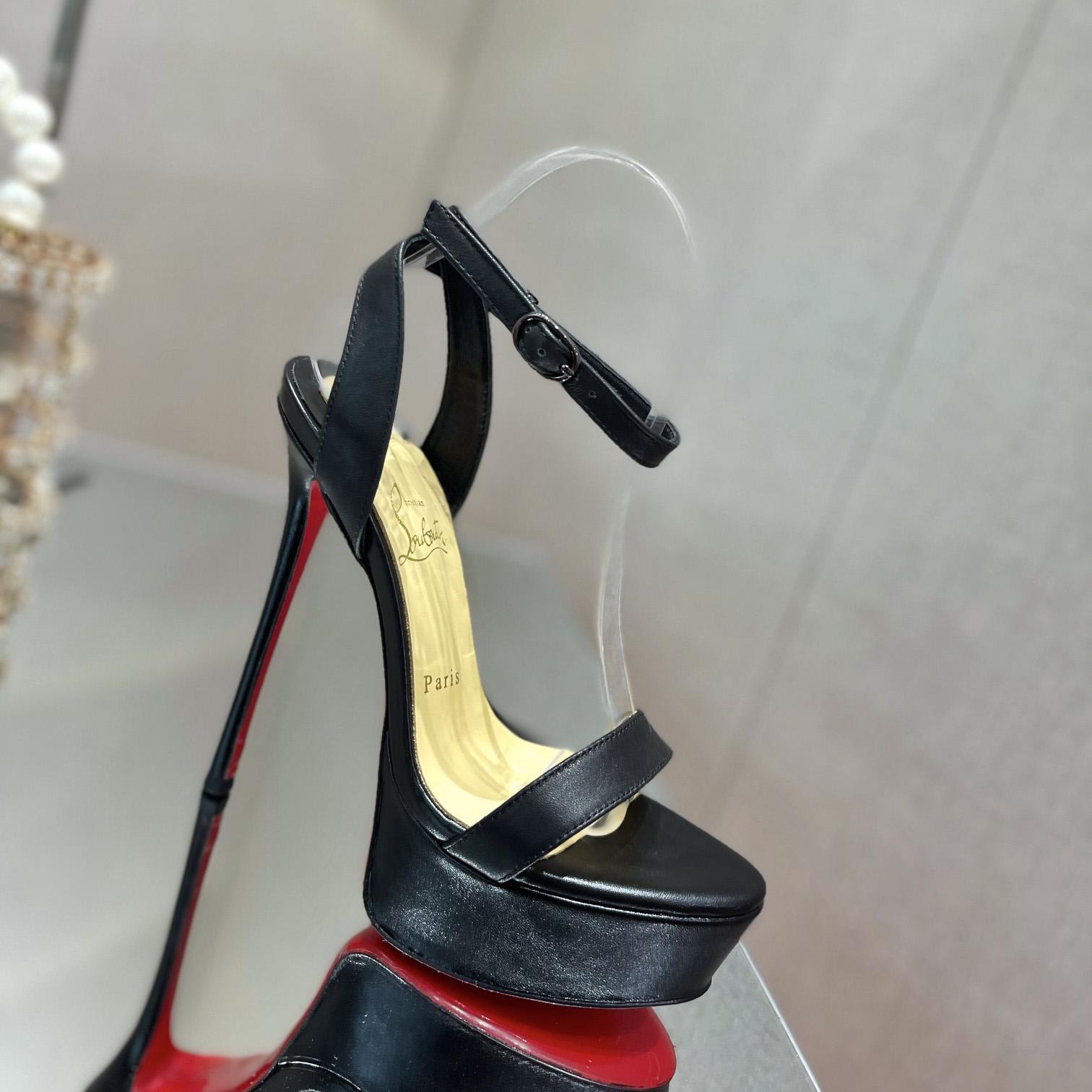 Christian Louboutin Loubi Queen Alta   150mm - everydesigner