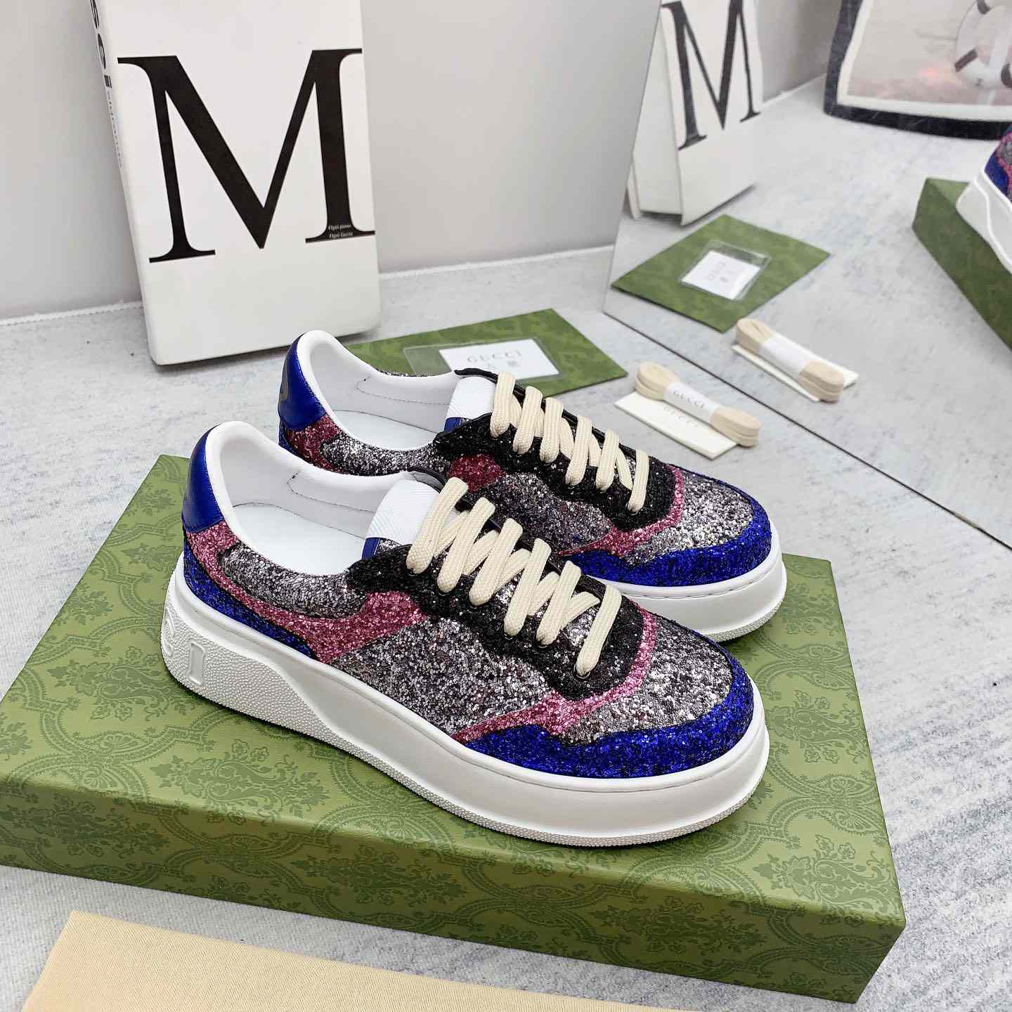 Gucci Glitter Sneaker - everydesigner