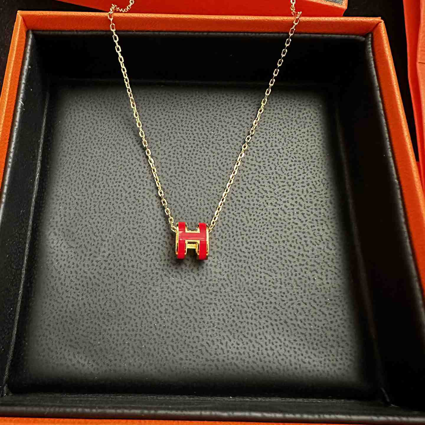 Hermes Mini Pop H Necklace - everydesigner