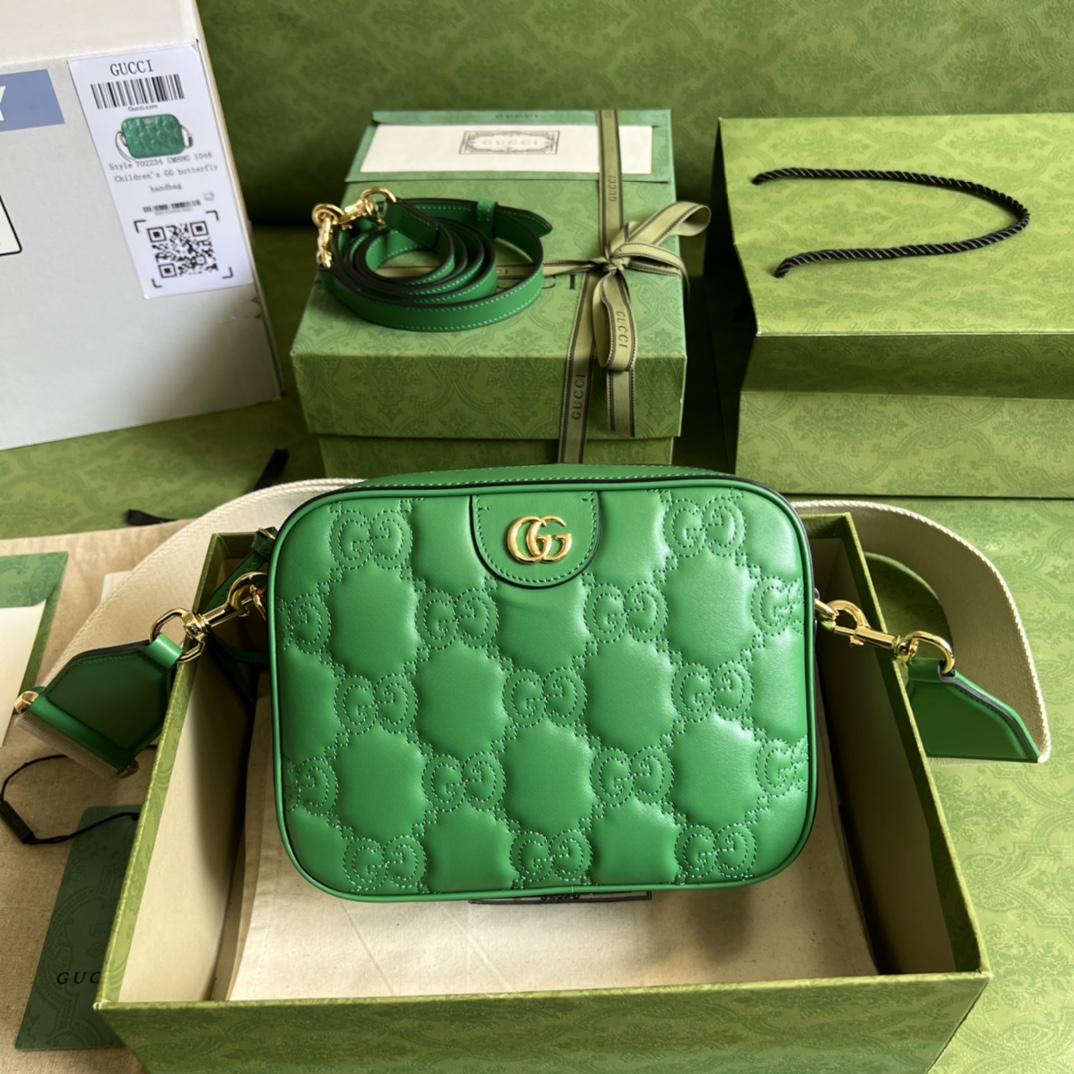 Gucci GG Matelassé Small Bag(21.5-17-7.5cm) - everydesigner