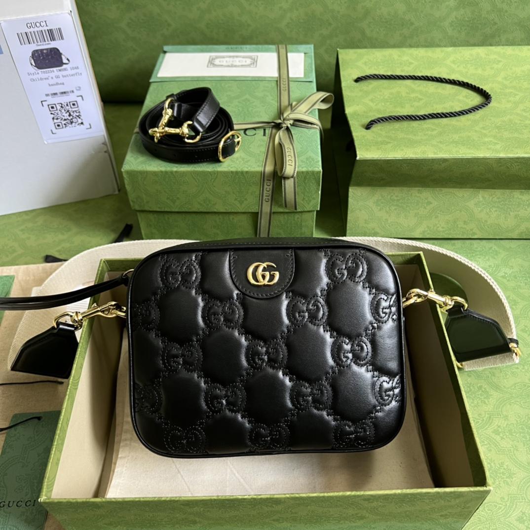 Gucci GG Matelassé Small Bag(21.5-17-7.5cm) - everydesigner