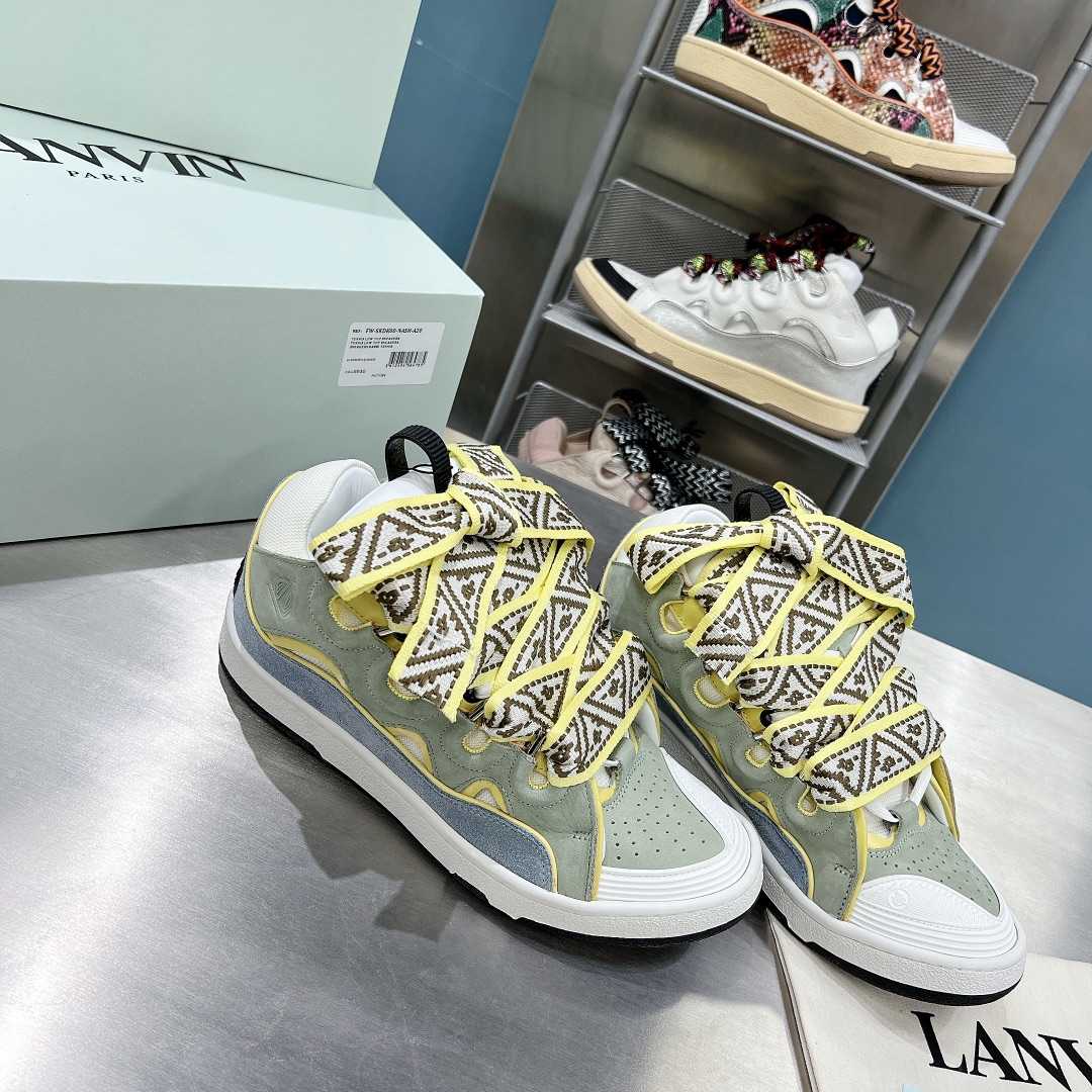 Lanvin Curb Sneakers - everydesigner