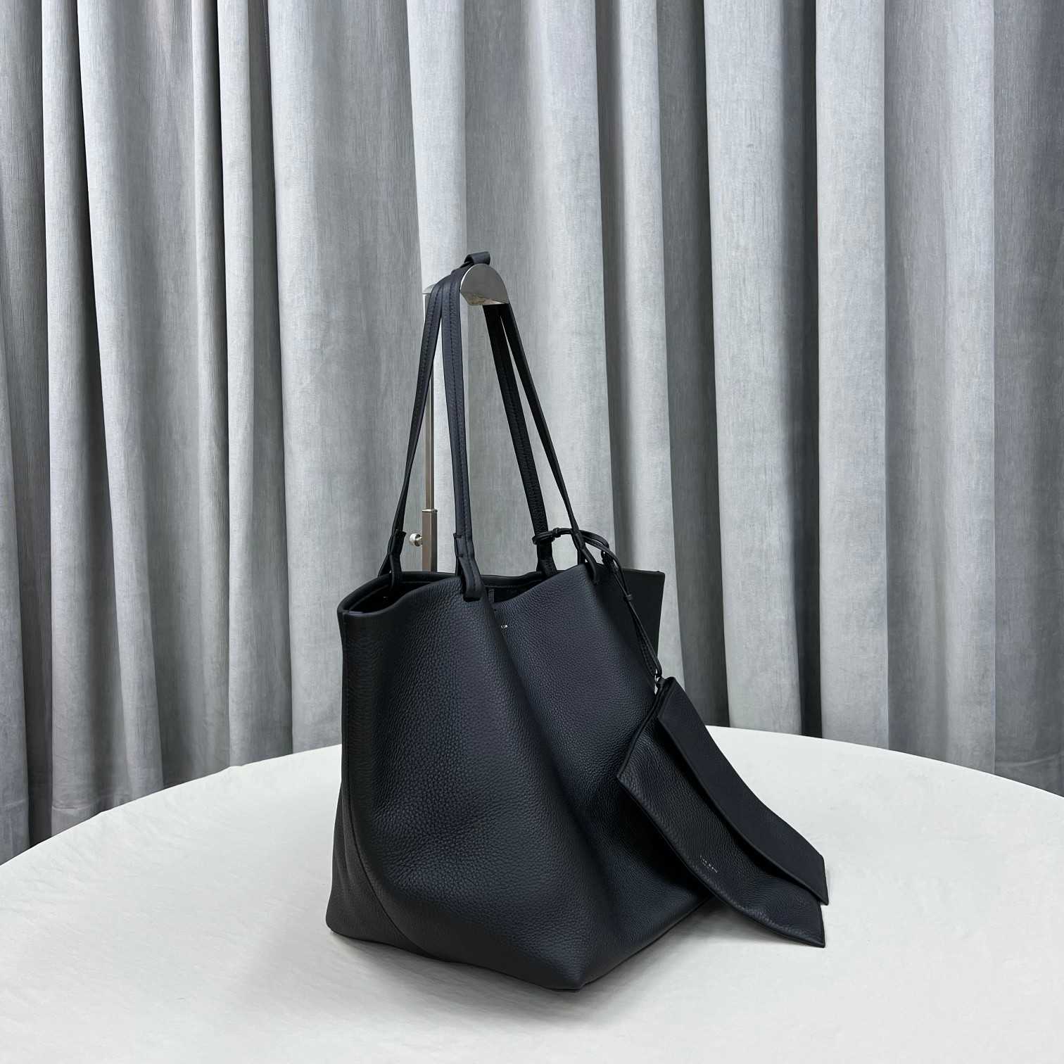 The Row Park Leather Tote Bag( 25-47-29-24cm) - everydesigner