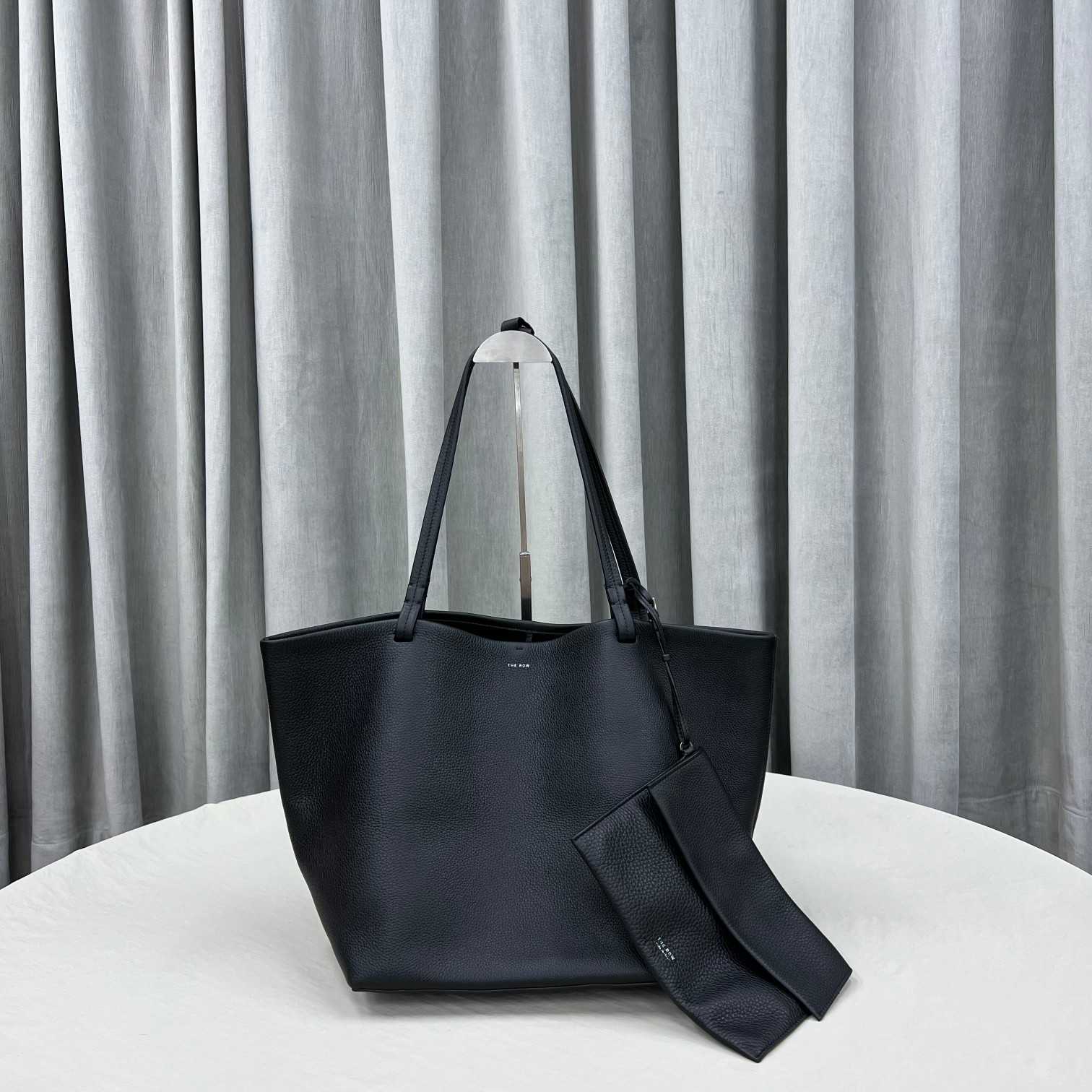 The Row Park Leather Tote Bag( 25-47-29-24cm) - everydesigner