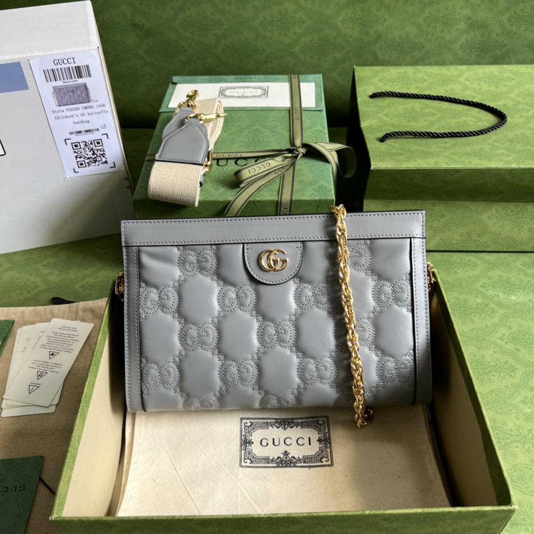 Gucci GG Matelassé Small Bag(26*17.5*8cm) - everydesigner