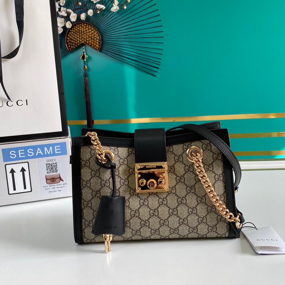 Gucci Padlock Small GG Shoulder Bag(26-18-10cm) - everydesigner