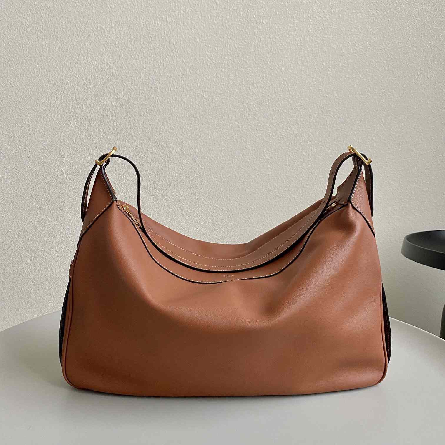 Celine Large Romy In Supple Calfskin Tan - everydesigner