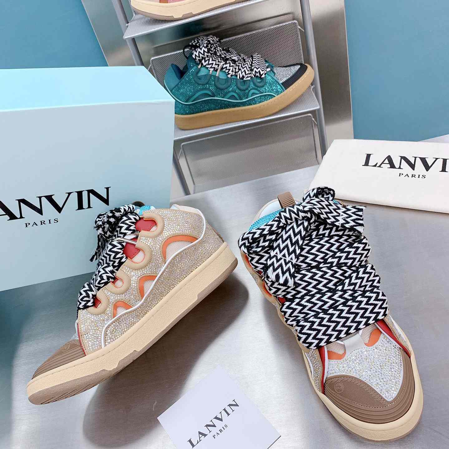 Lanvin Curb Low-Top Sneakers - everydesigner