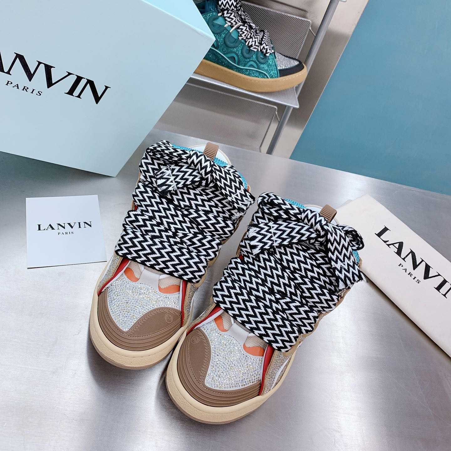 Lanvin Curb Low-Top Sneakers - everydesigner