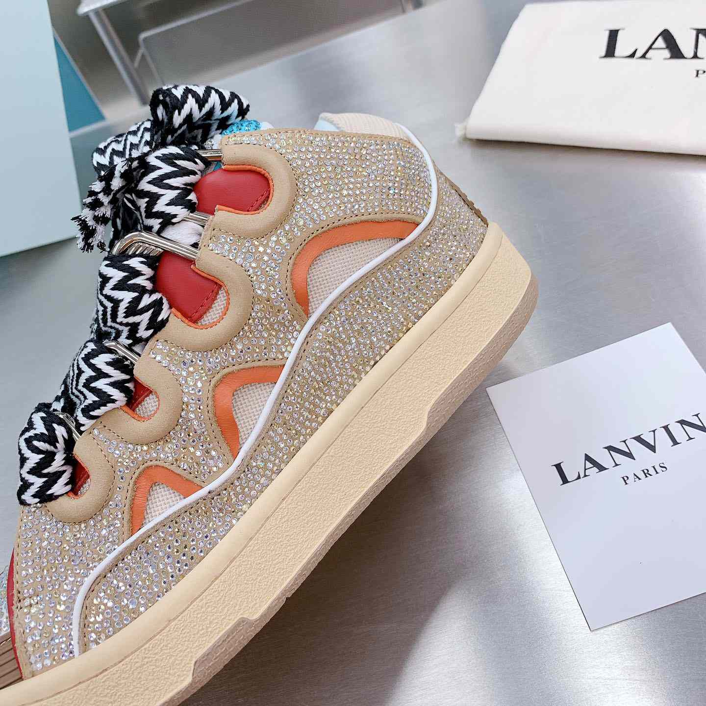 Lanvin Curb Low-Top Sneakers - everydesigner