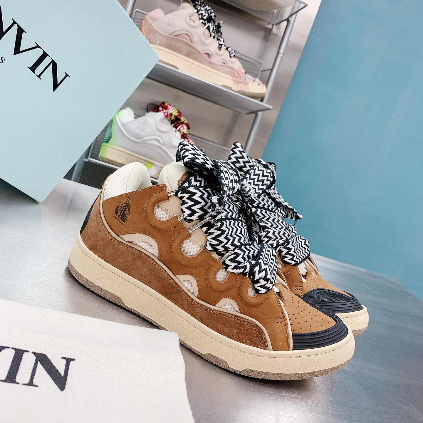 Lanvin Curb Sneakers - everydesigner