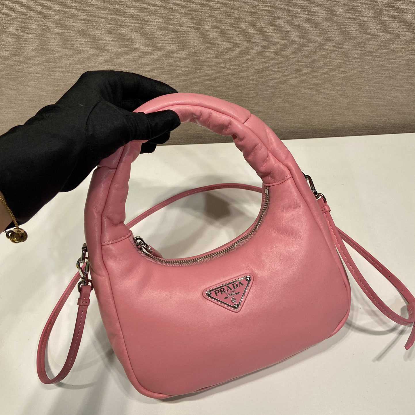 Prada Soft Padded Nappa Leather Mini-Bag - everydesigner