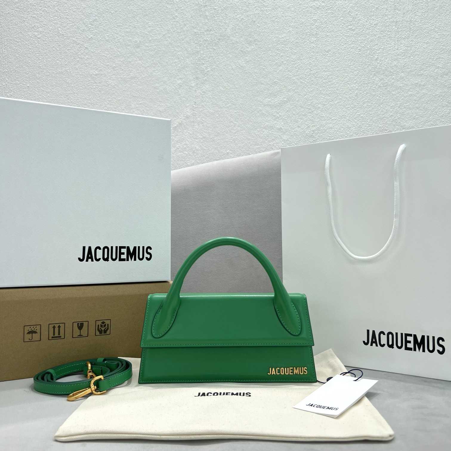 Jacquemus Le Chiquito Long Leather Handbag - everydesigner