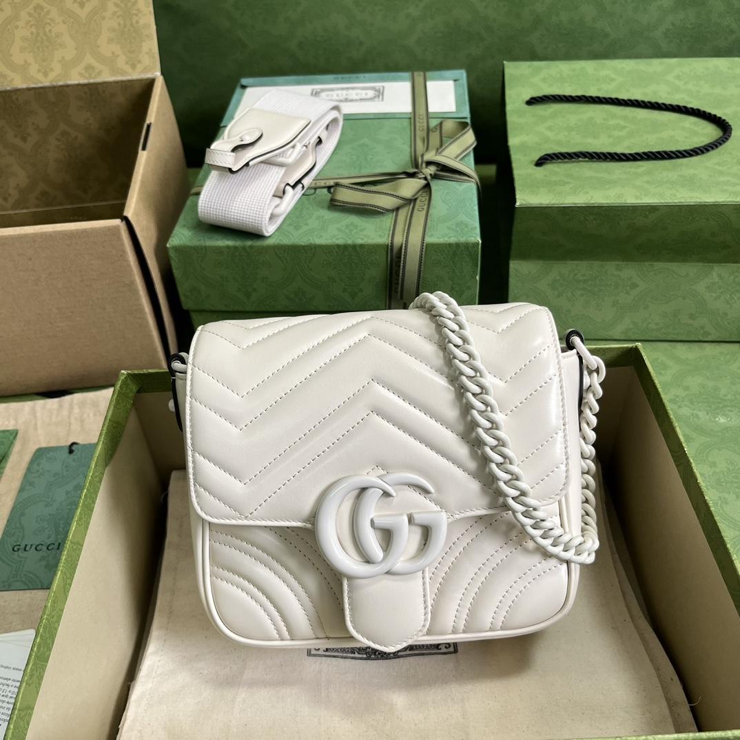 Gucci GG Marmont Matelasse Shoulder Bag  - everydesigner