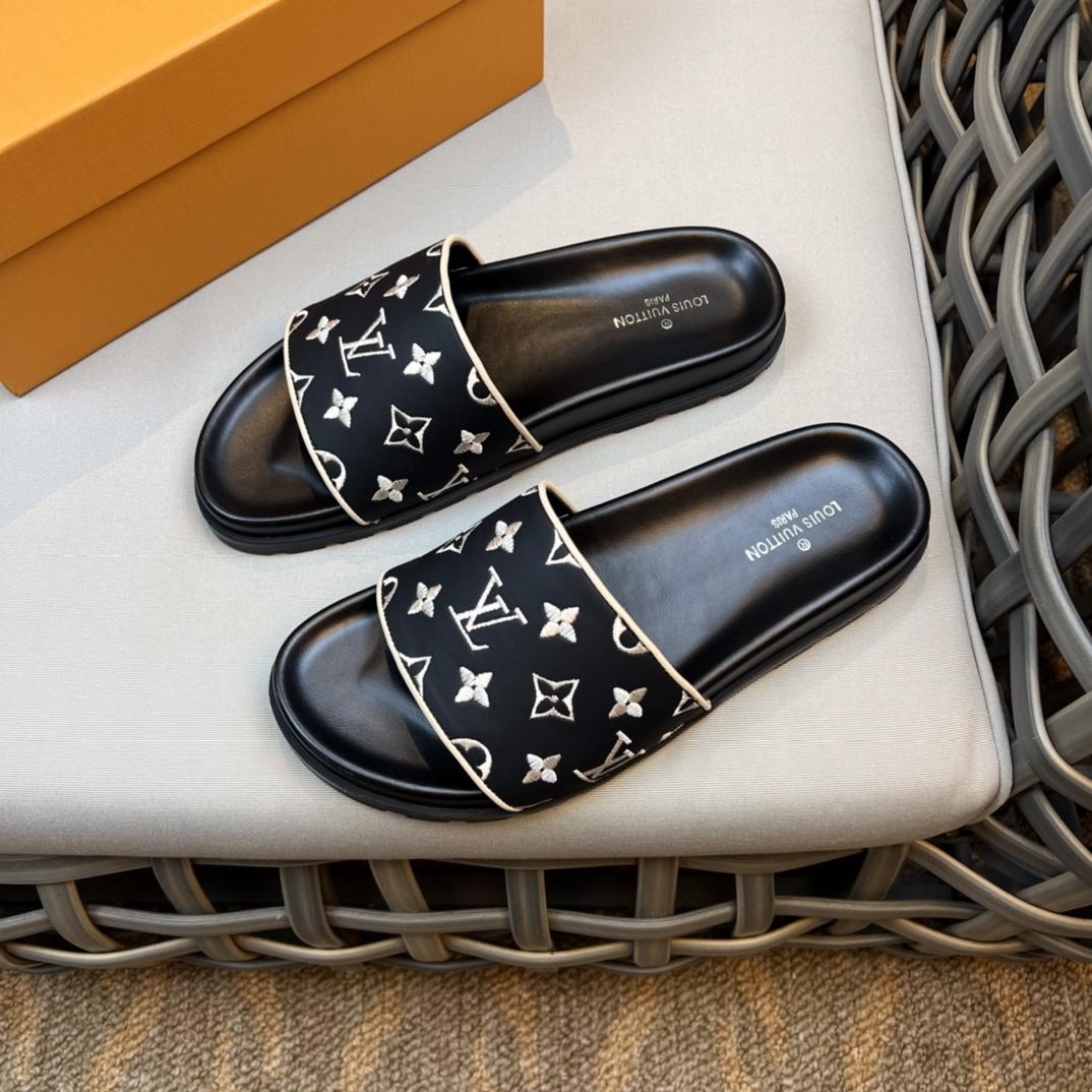 Louis Vuitton Monogram Sandals - everydesigner