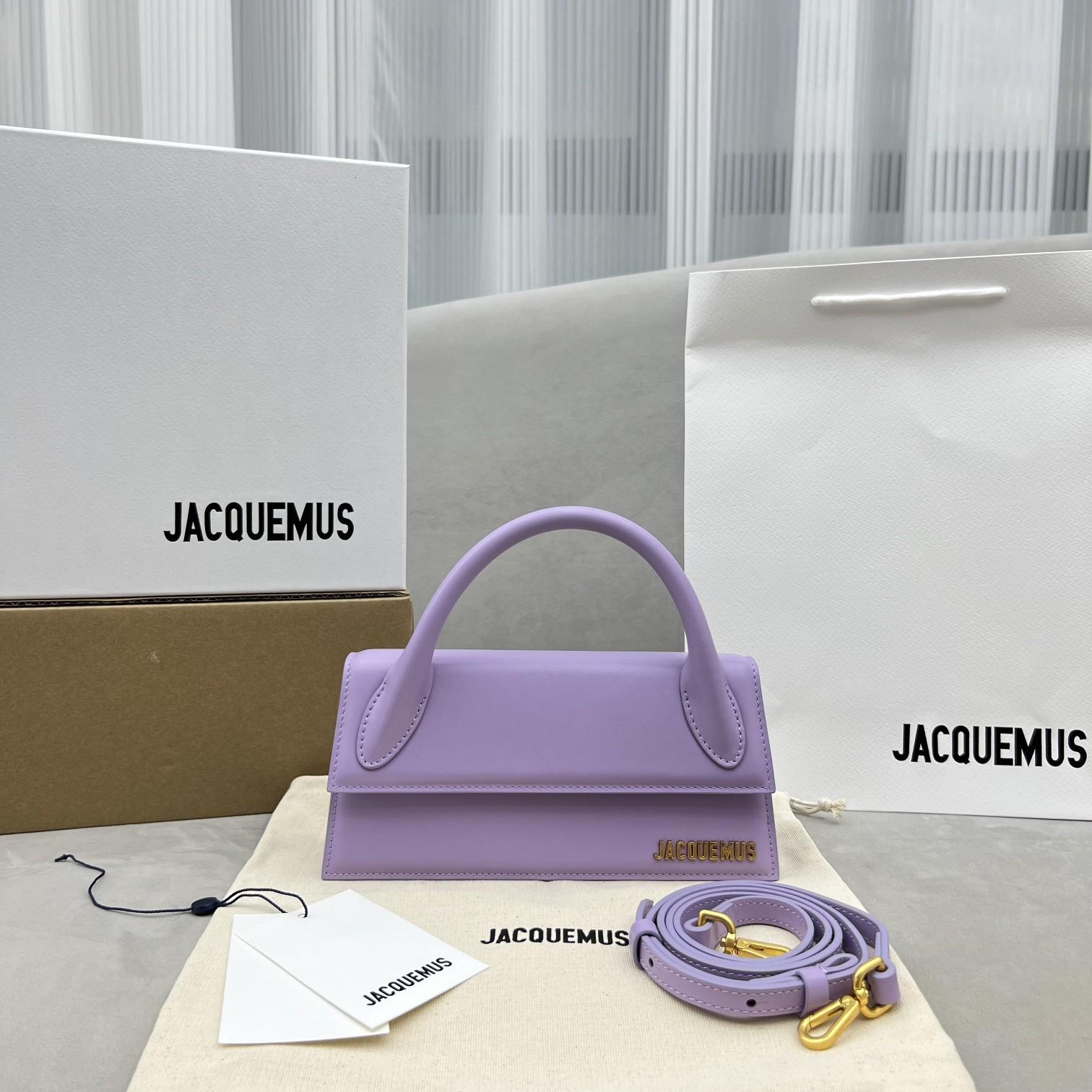 Jacquemus Le Chiquito Long Signature Handbag(21-10-6cm) - everydesigner