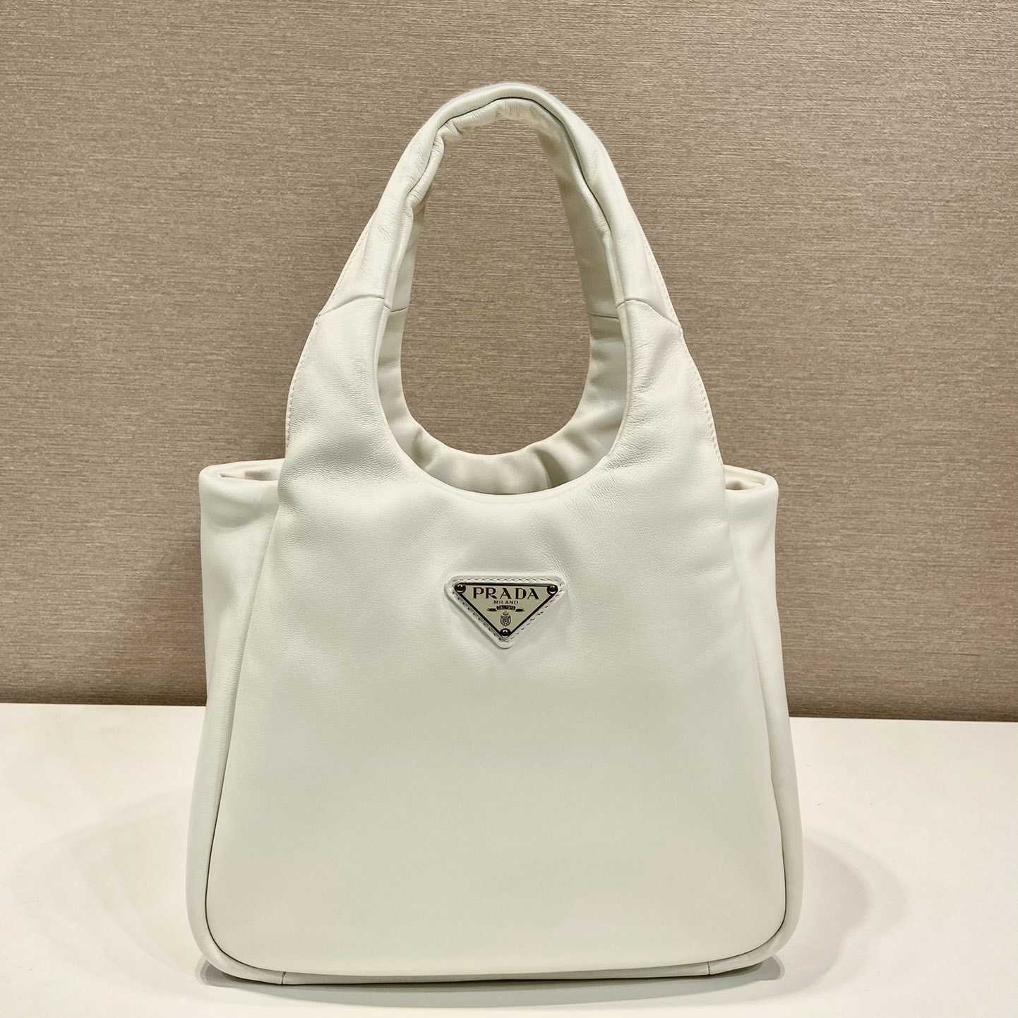 Prada Medium Padded Prada Soft Nappa Leather Bag - everydesigner