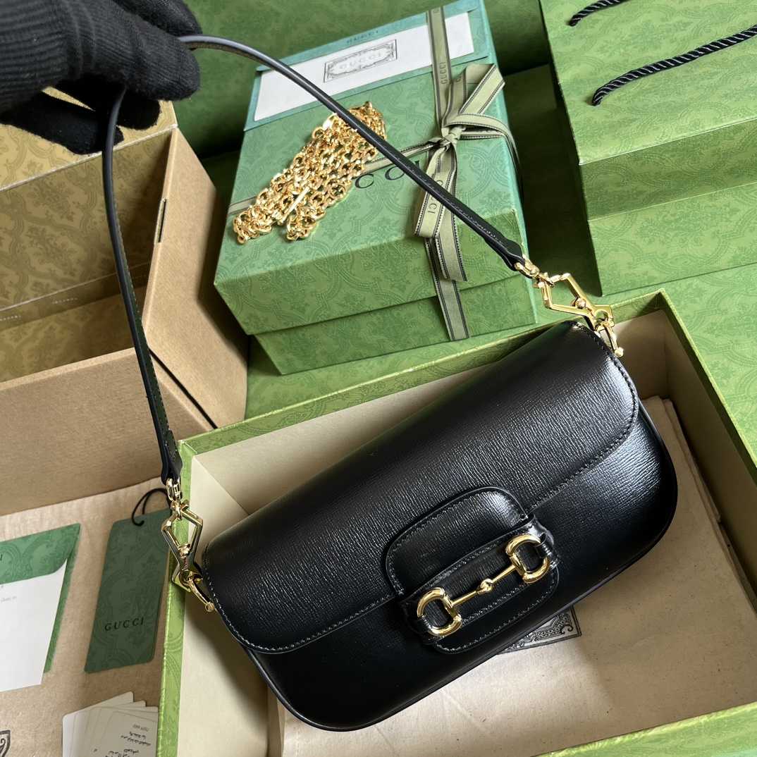 Gucci Horsebit 1955 Small Shoulder Bag(24-13-5cm)   - everydesigner