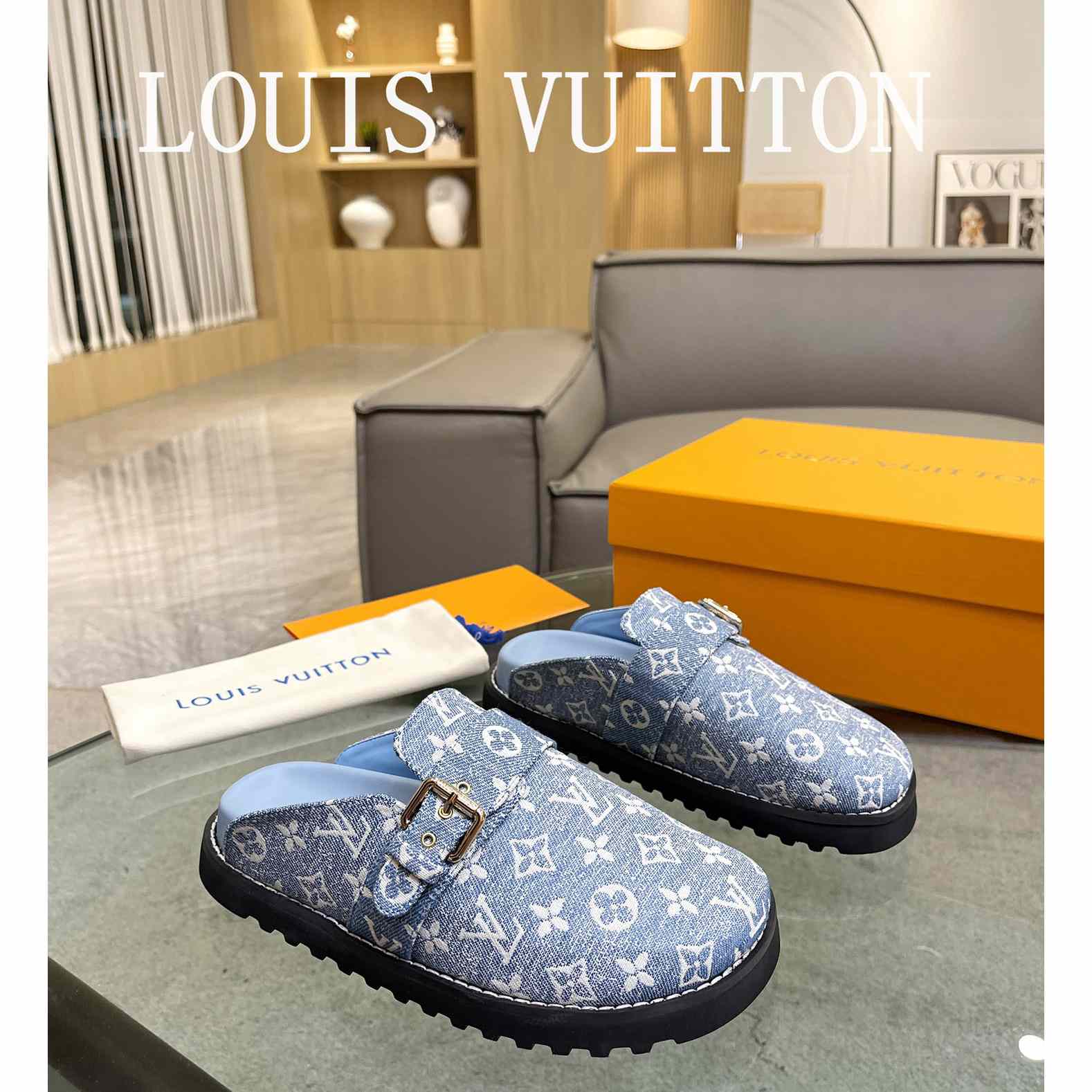 Louis Vuitton Lv Cosy Flat Comfort Clog         1AB3PD - everydesigner