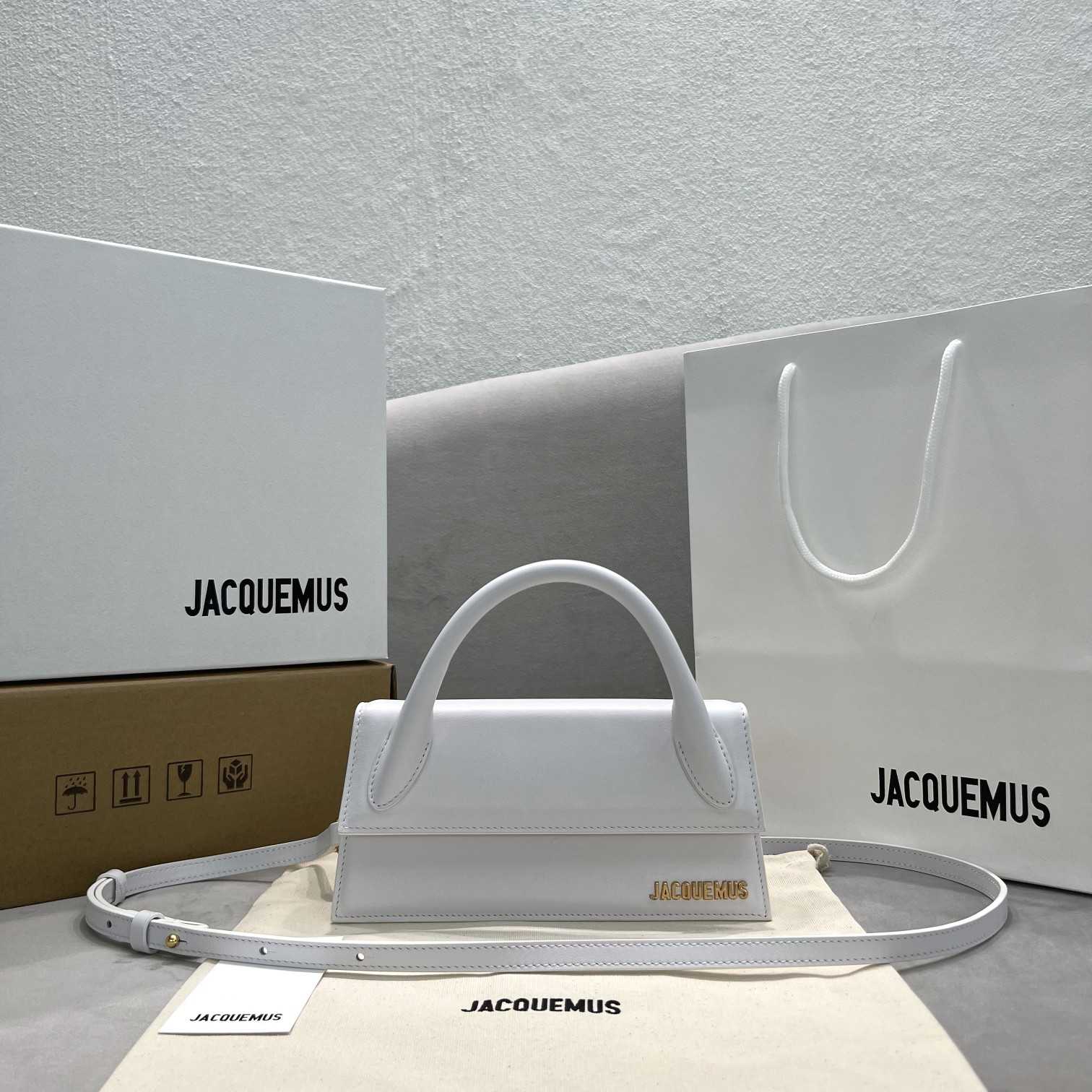 Jacquemus Le Chiquito Long Leather Handbag - everydesigner