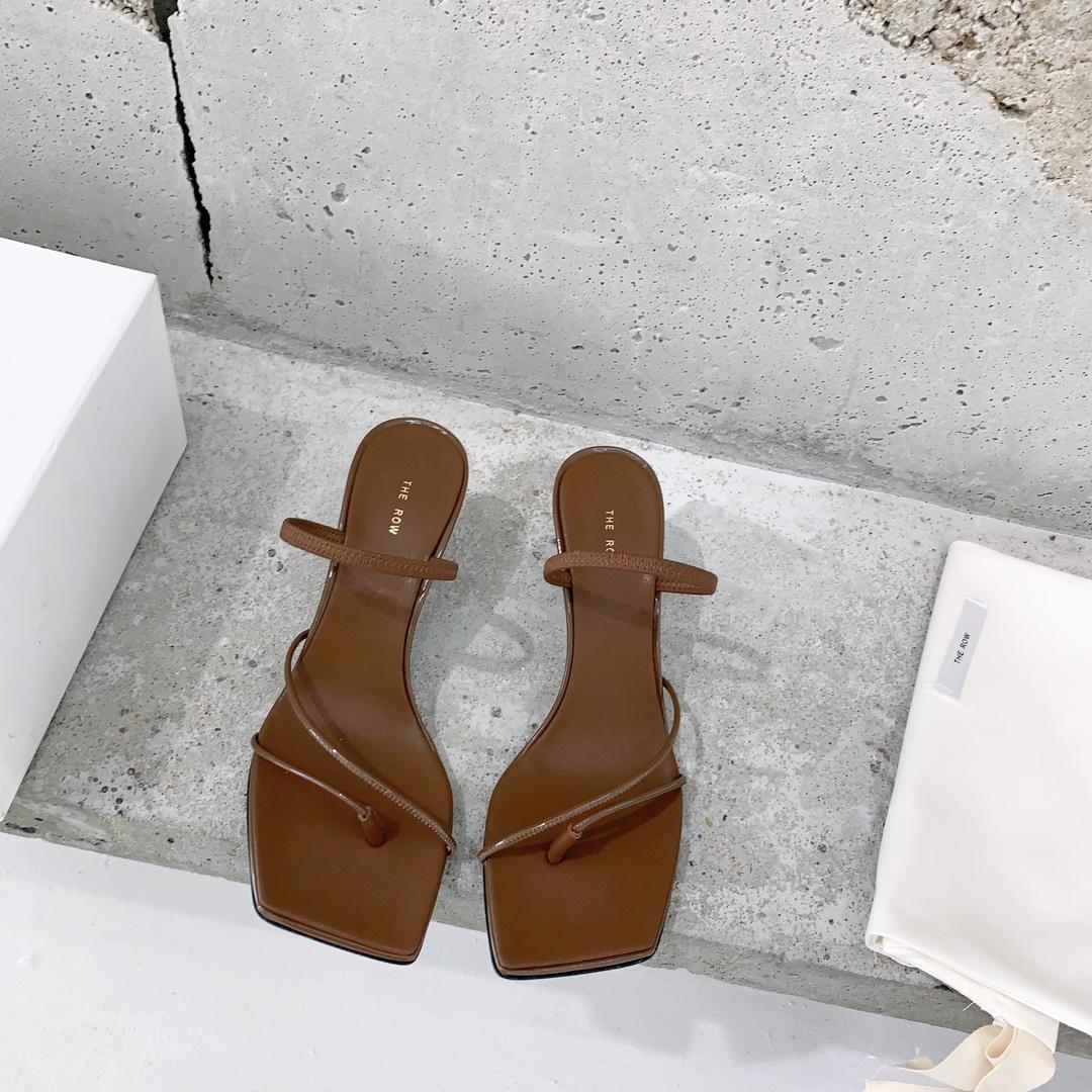 The Row Rai Sandal Leather - everydesigner