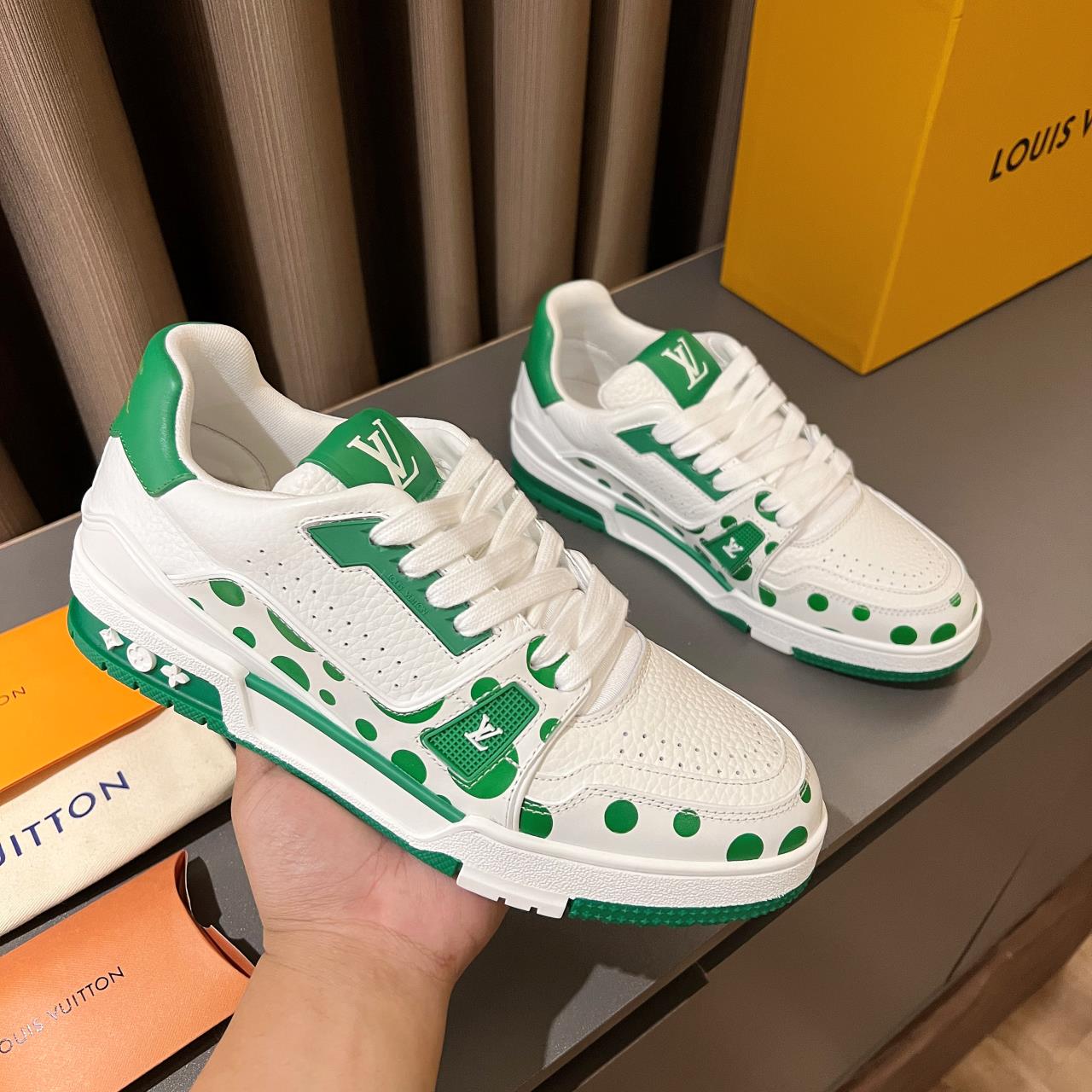 Louis Vuitton LV x YK LV Trainer Sneaker(upon uk size)   - everydesigner