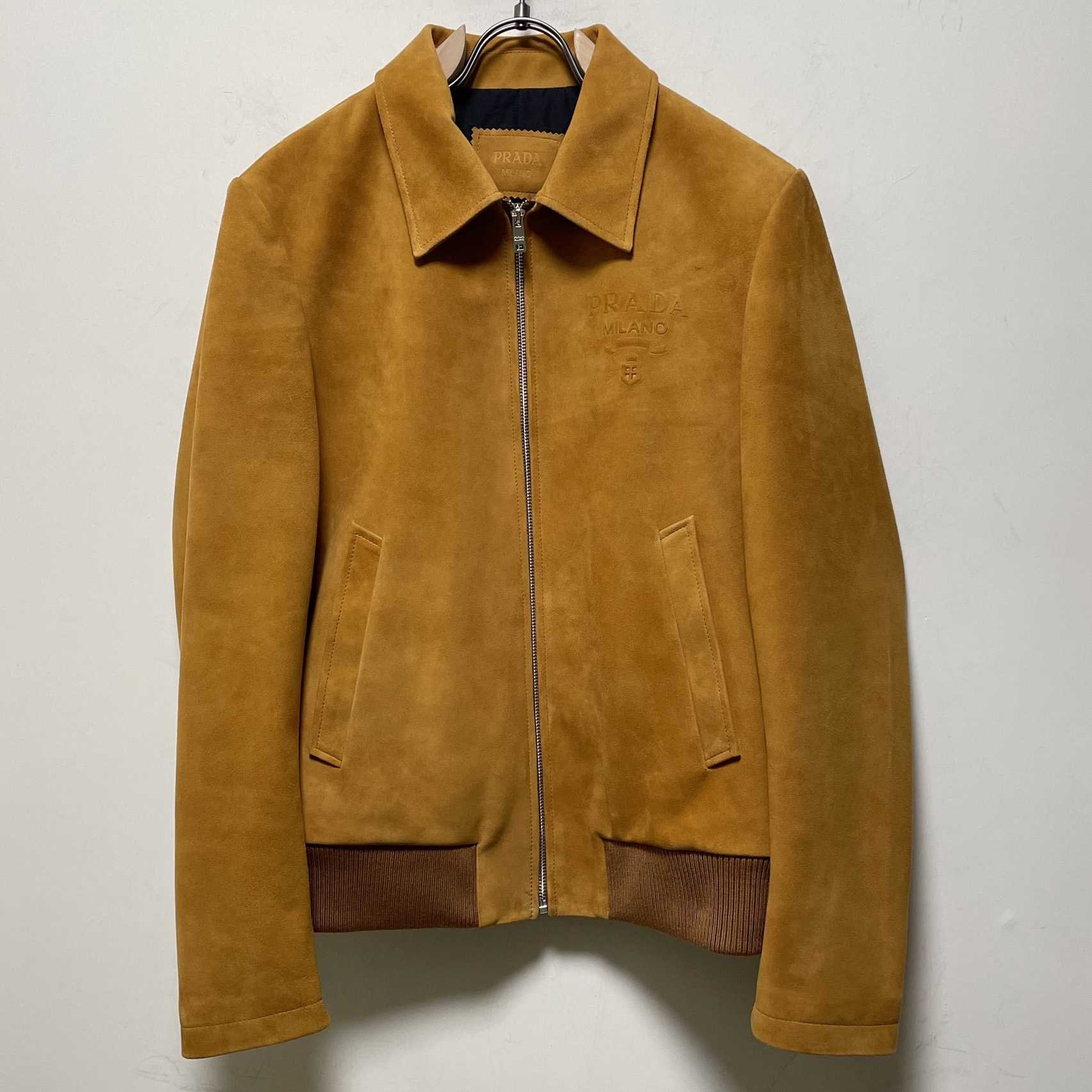 Prada Suede Bomber Jacket - everydesigner