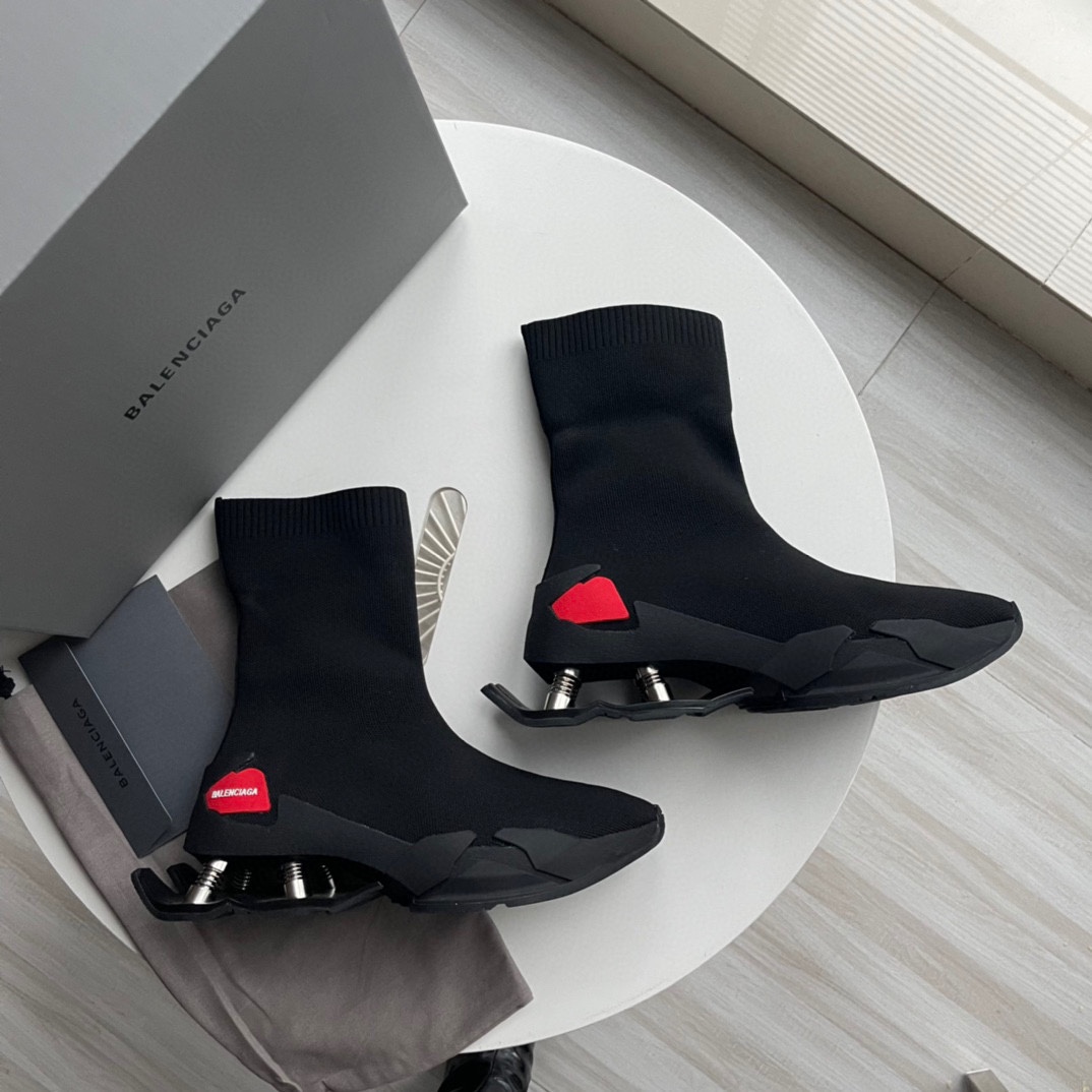 Balenciaga Speed Sneaker In Black - everydesigner