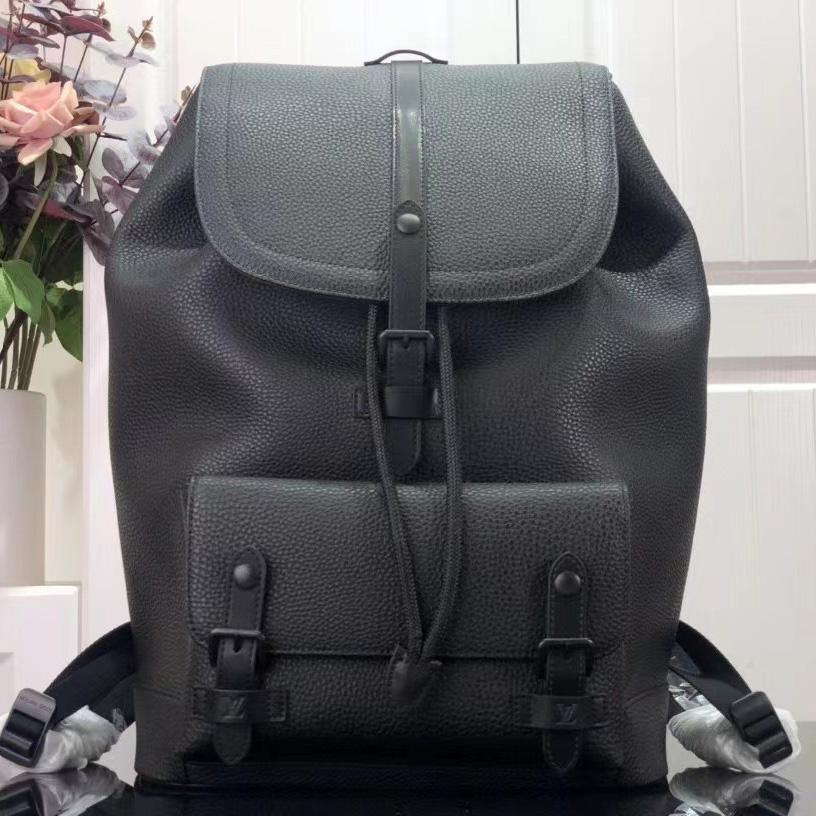 Louis Vuitton Christopher Slim Backpack (30-42-17cm)      M58644 - everydesigner