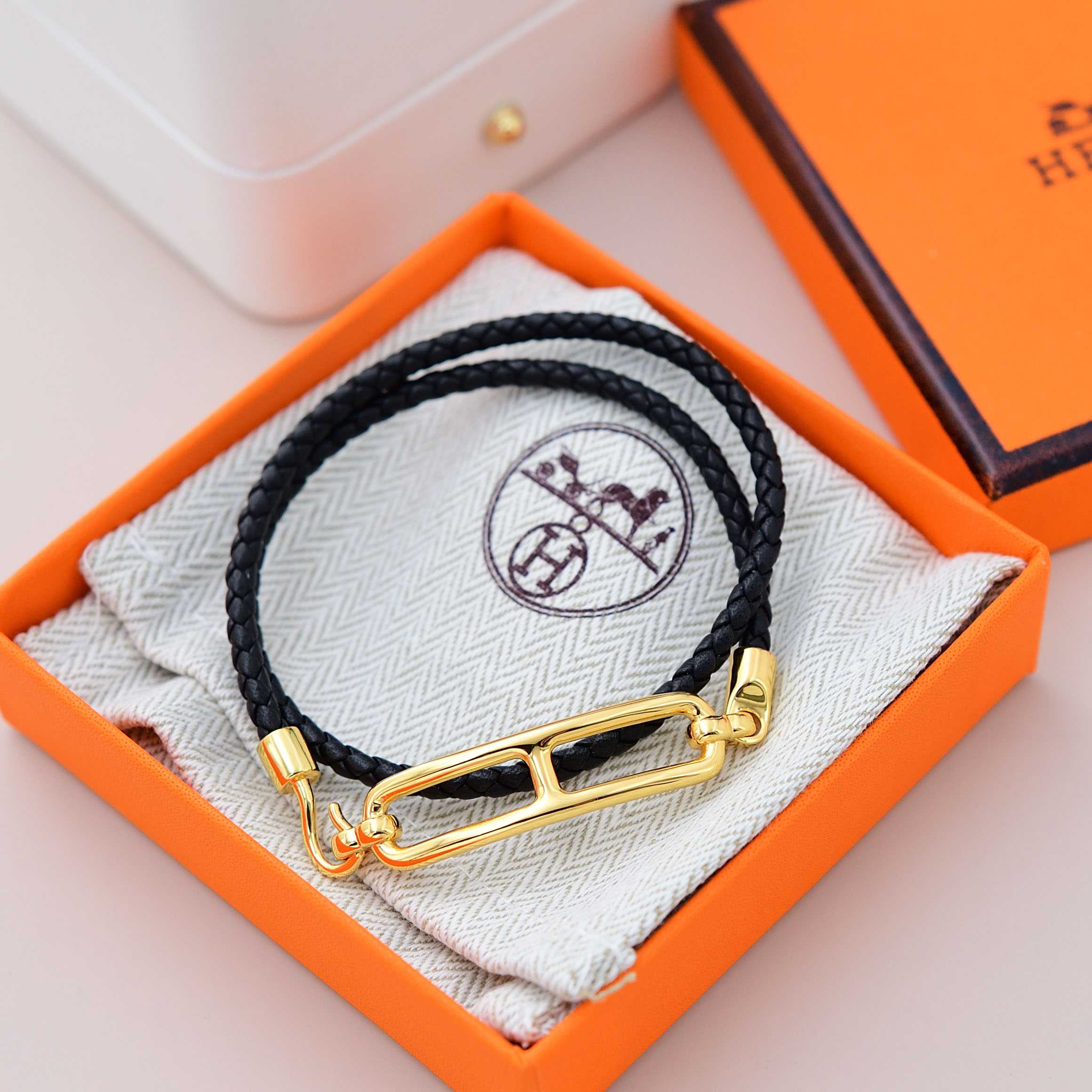 Hermes Roulis Double Tour Bracelet - everydesigner