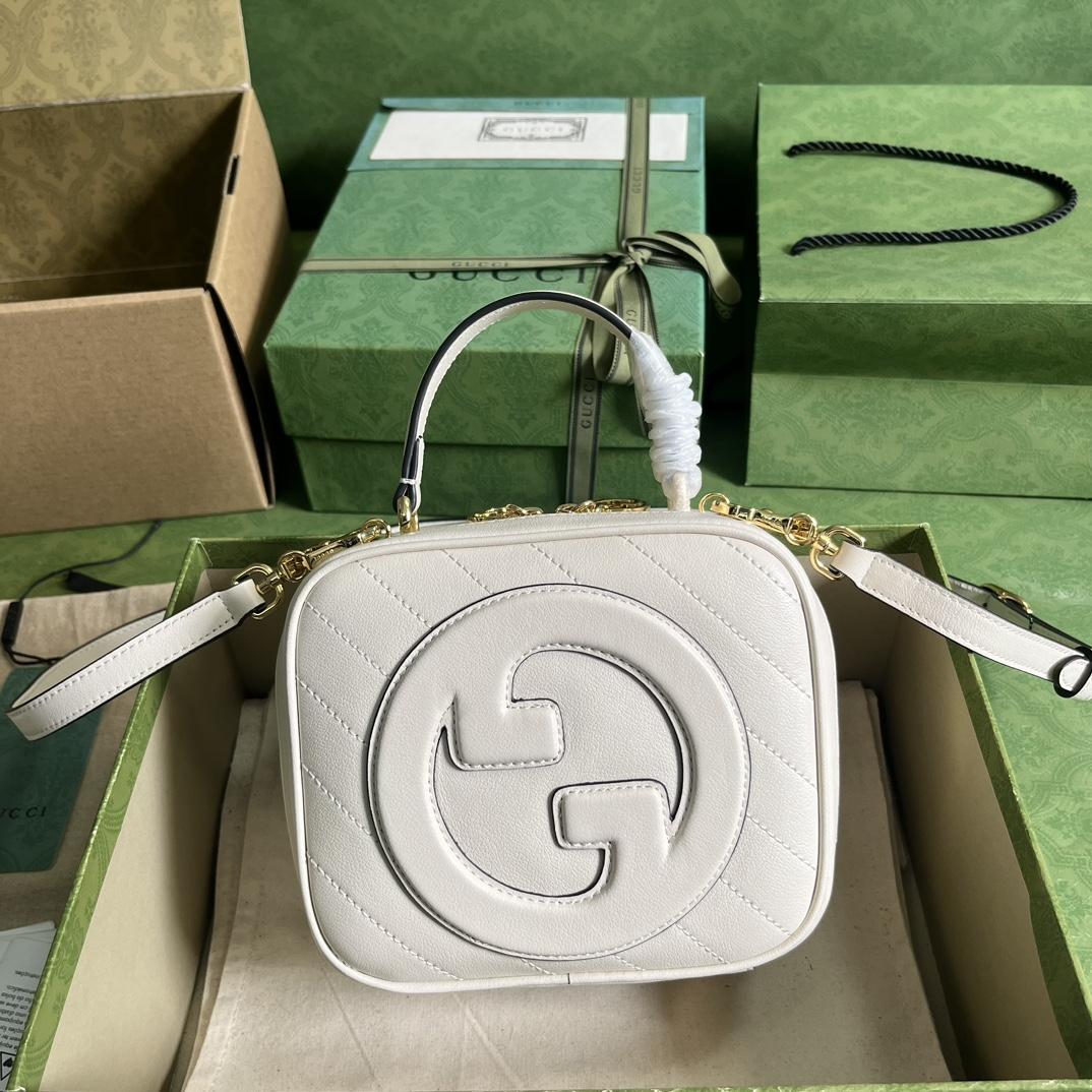 Gucci Blondie Top Handle Bag (17-15-9cm) - everydesigner