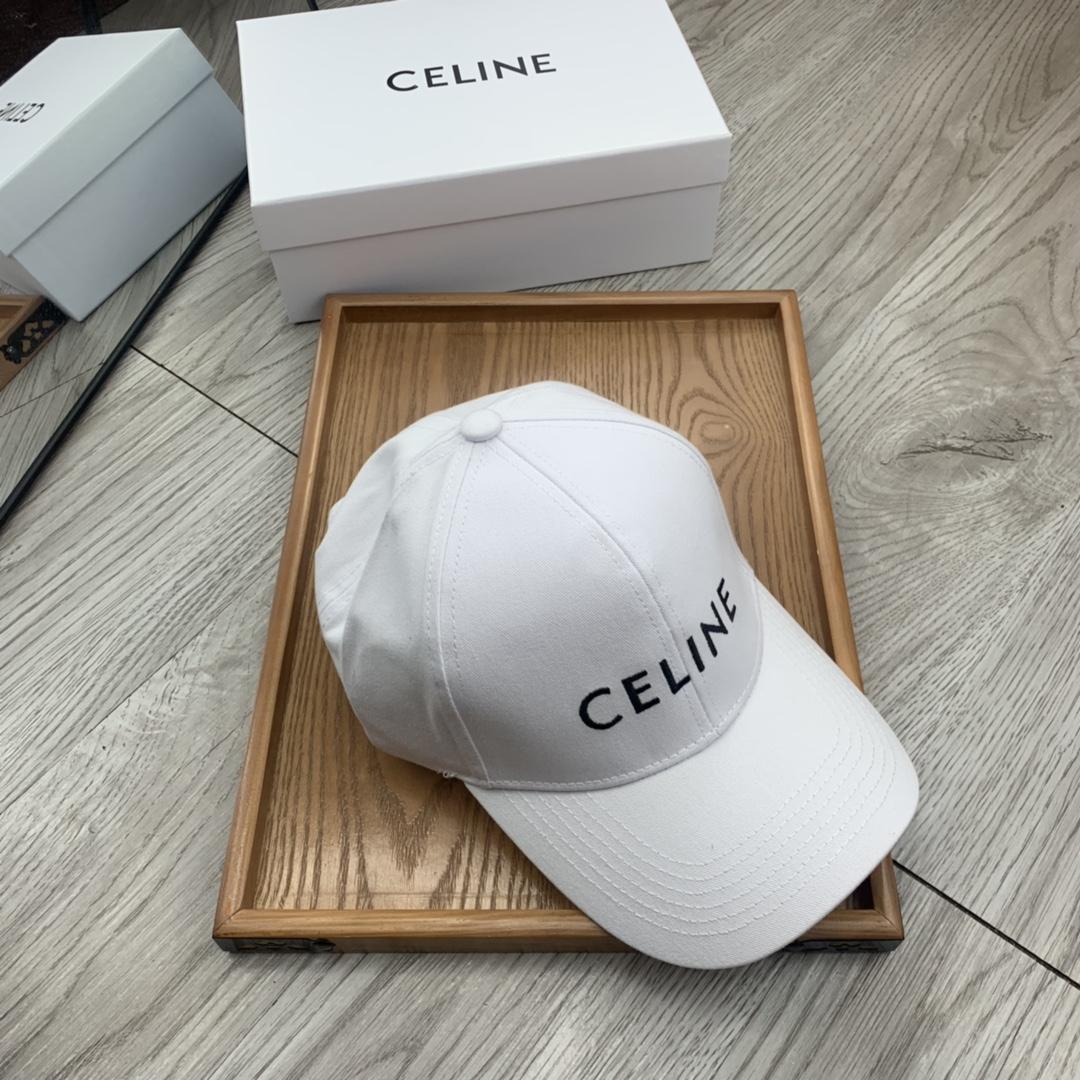 Celine Baseball Cap In Cotton - everydesigner