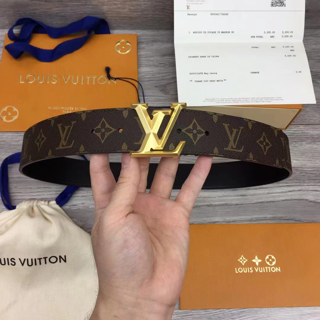 Louis Vuitton LV Initiales Reversible Belt   - everydesigner