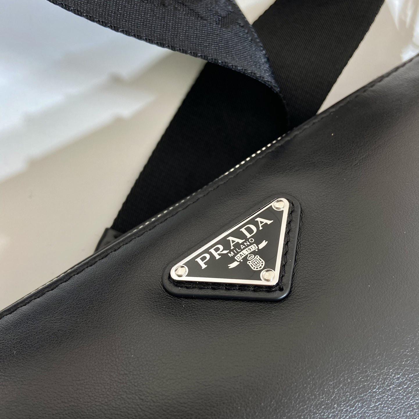 Prada Triangle Leather Bag - everydesigner