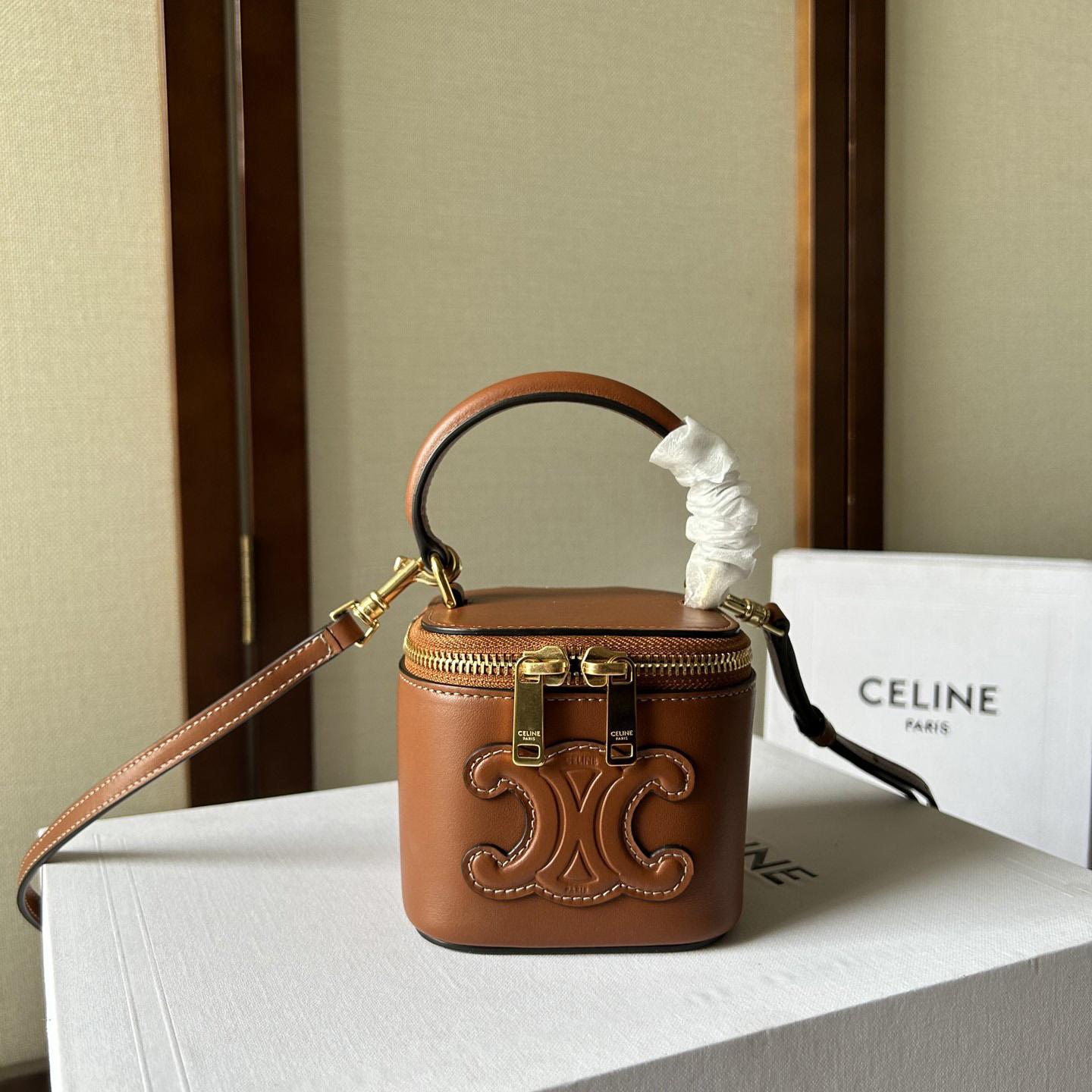 Celine Mini Vanity Case In Smooth Calfskin - everydesigner