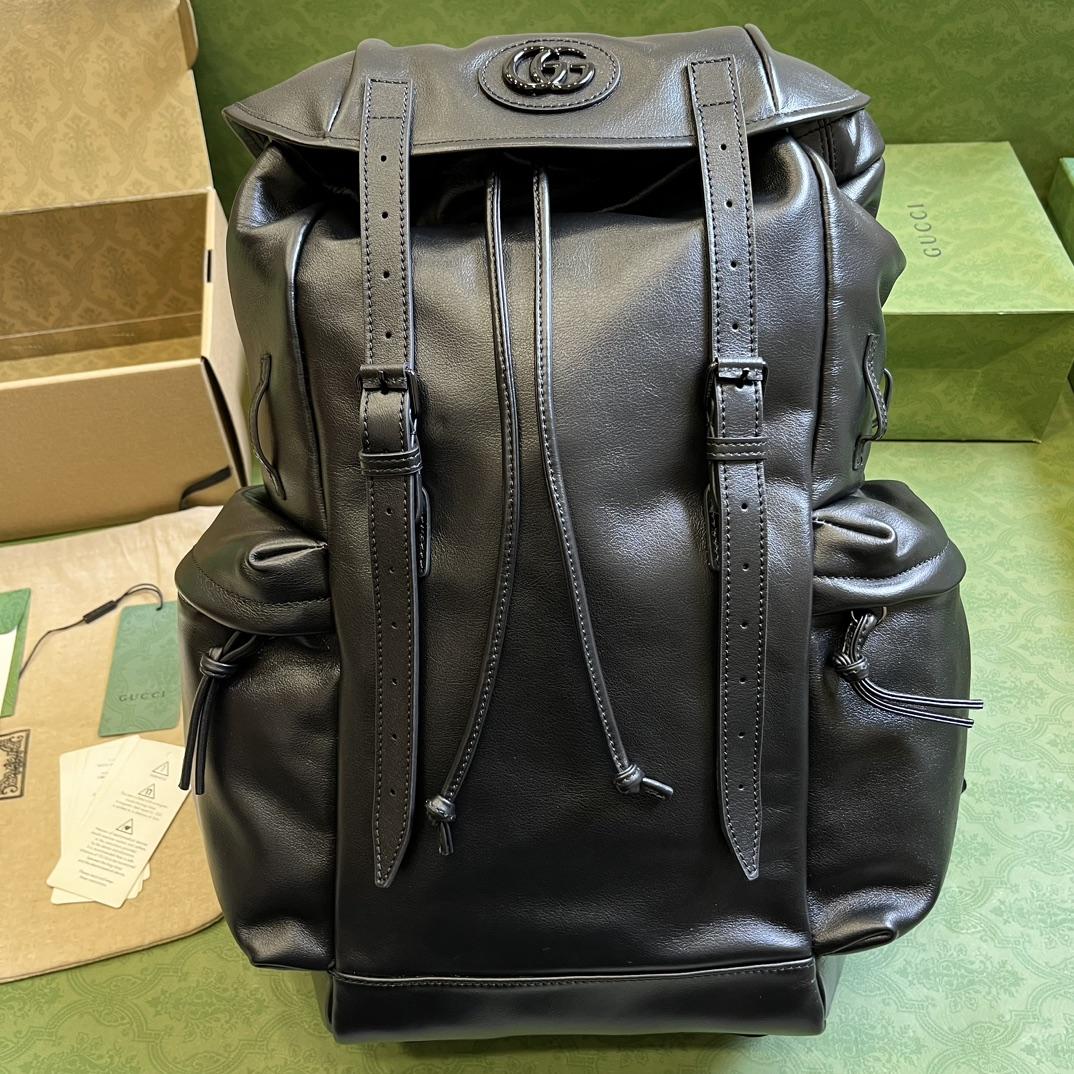 Gucci Backpack With Tonal Double G(38-44-15cm) - everydesigner