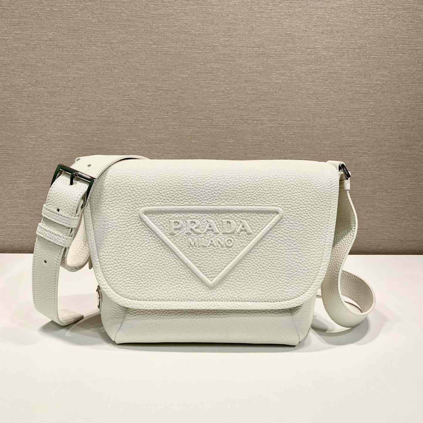 Prada Leather Bag With Shoulder Strap - everydesigner